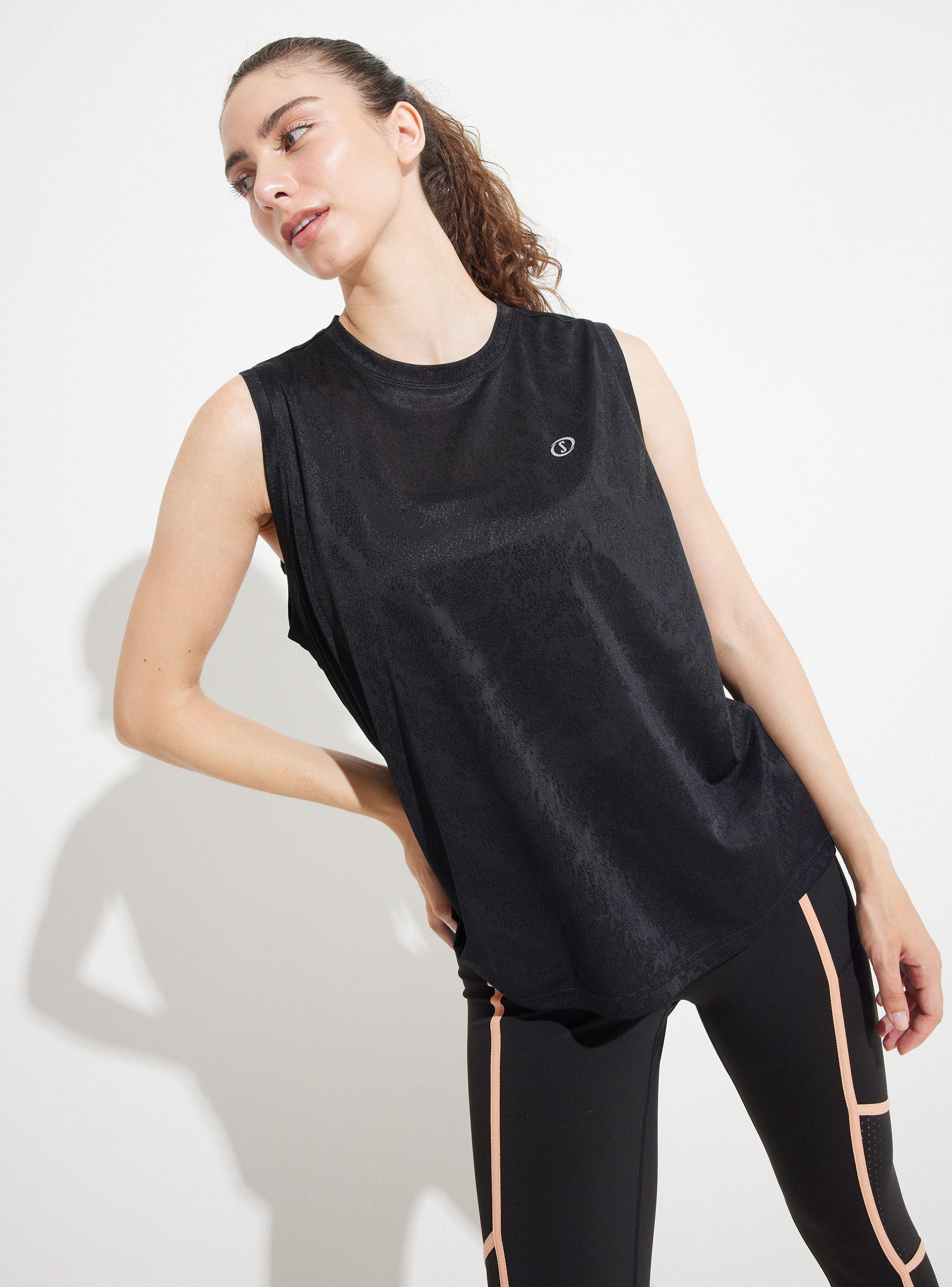 Polera Diseño Malla Holgado-0