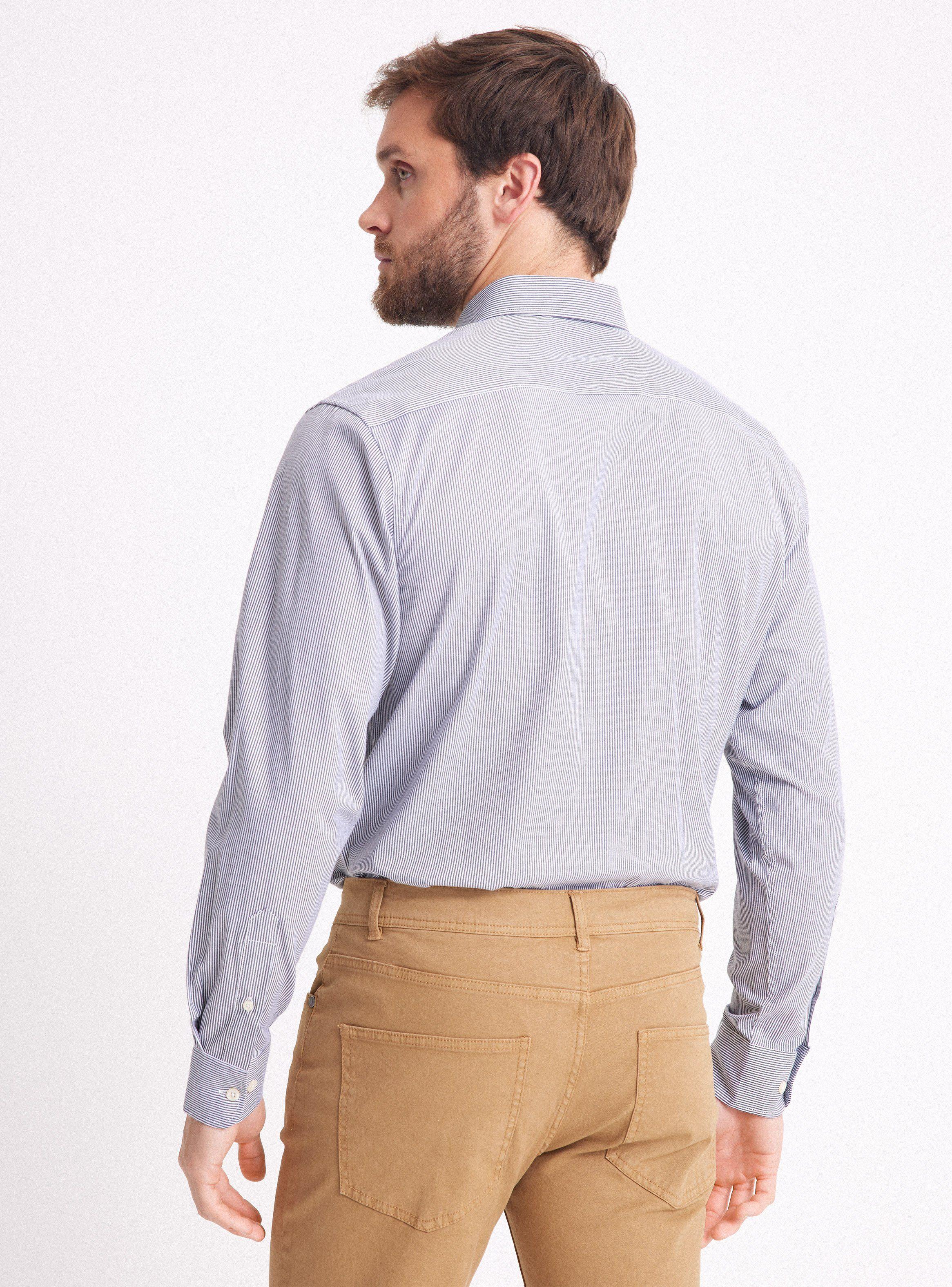 Camisa de Vestir Rayas Regular Fit-1