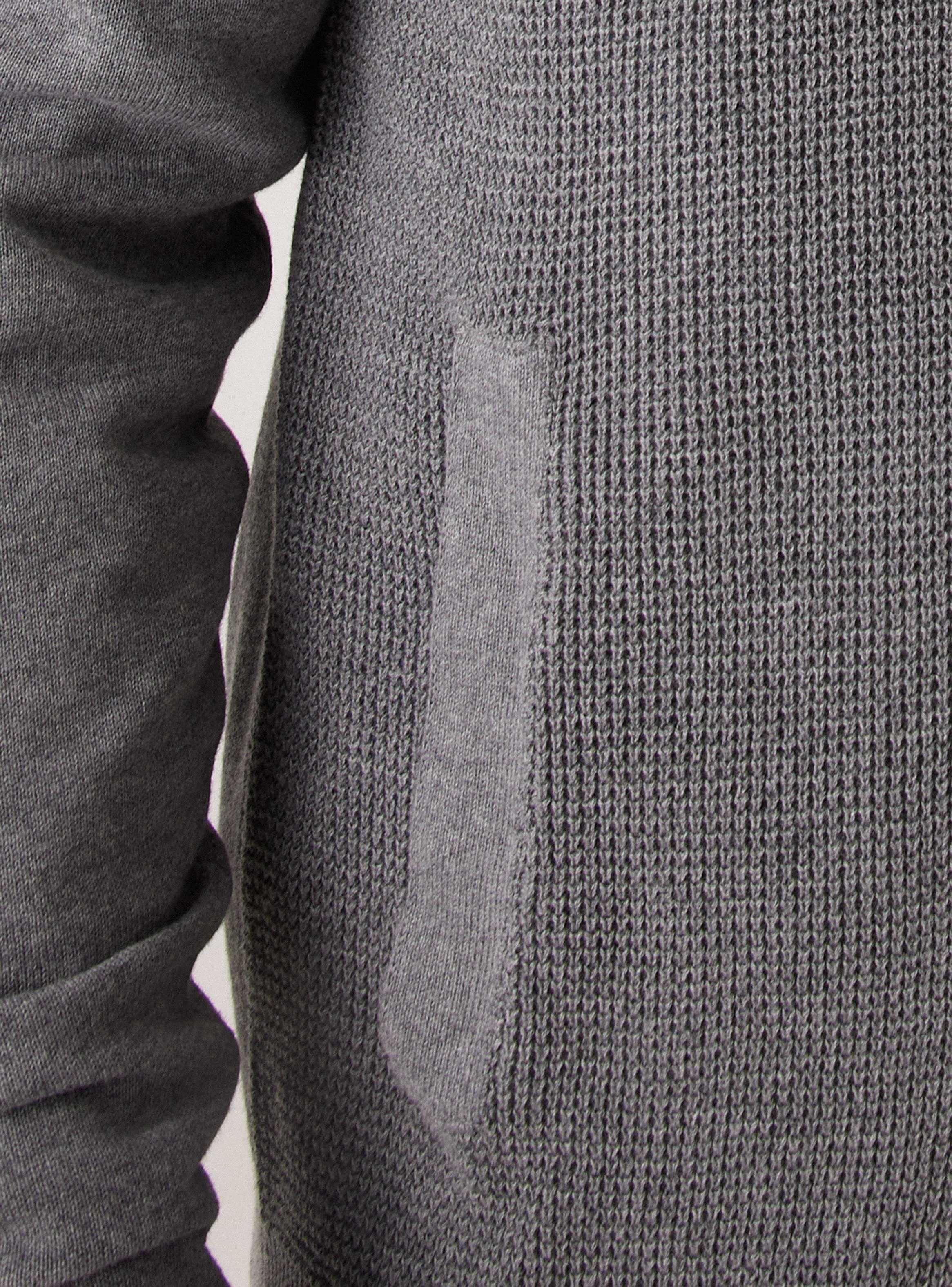 Sweater Cardigan con Bolsillo Lateral-3