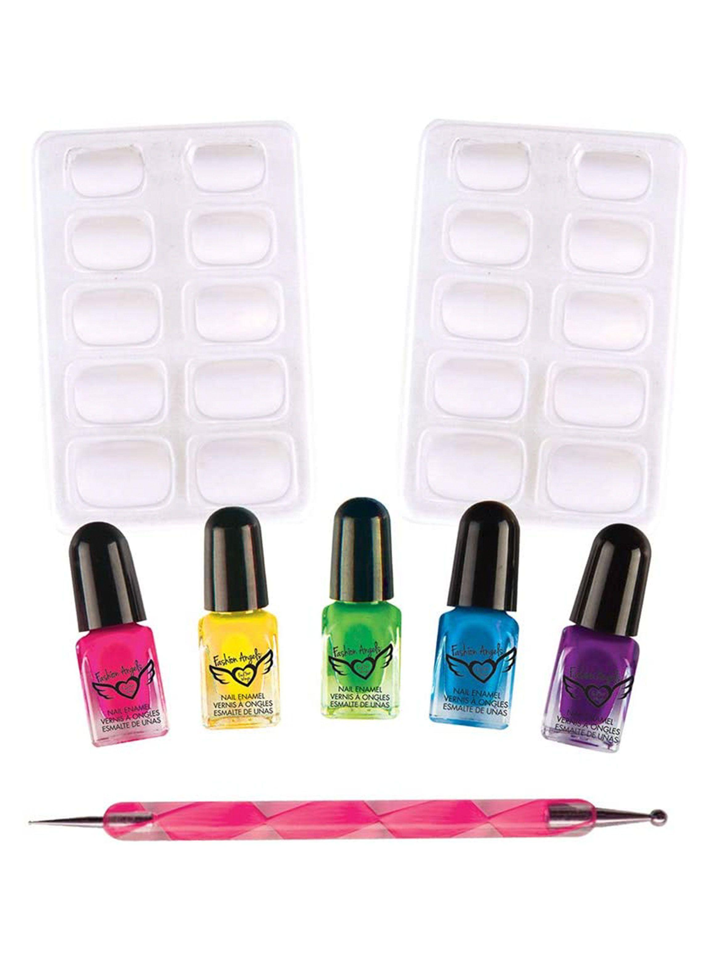 Set de Belleza Pinta Uñas Tie Dye Fashion Angels Alex-0