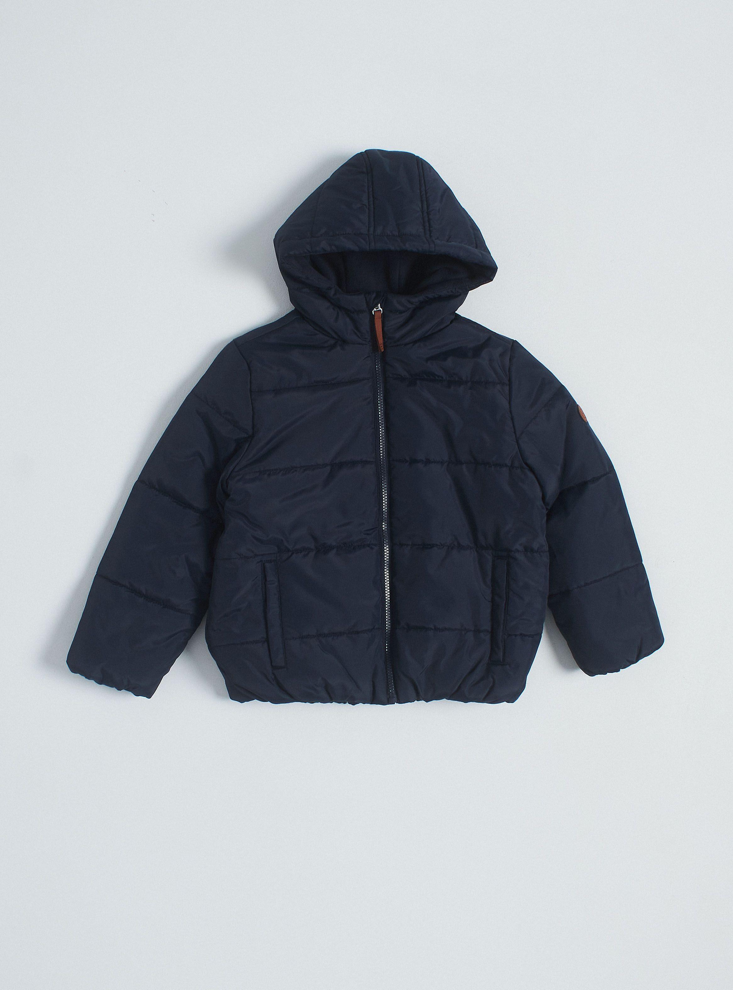 Parka Azul Niño Talla 12 A 16-0