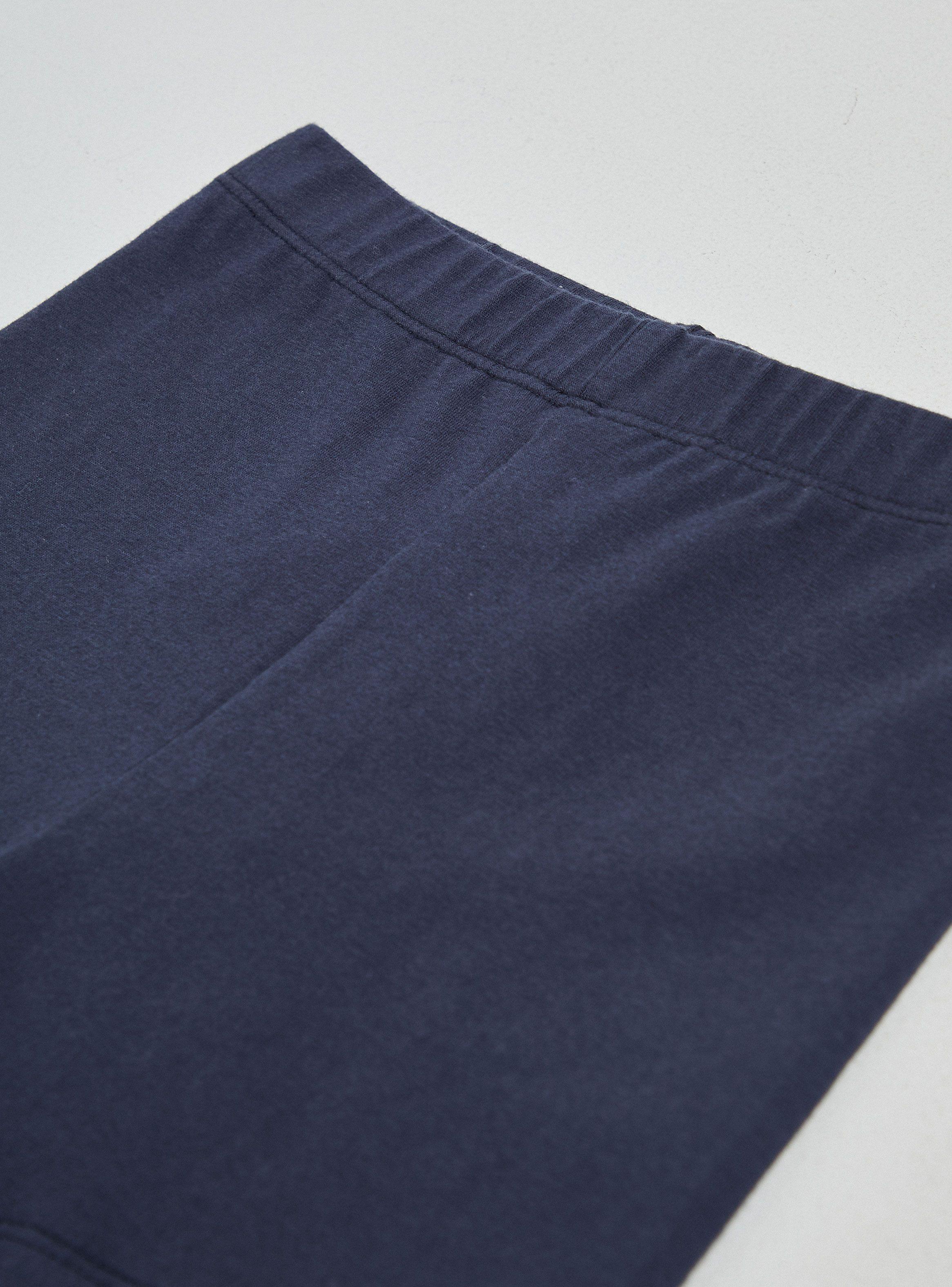 Calza Corta Azul Marino Tallas 6-8-10-4