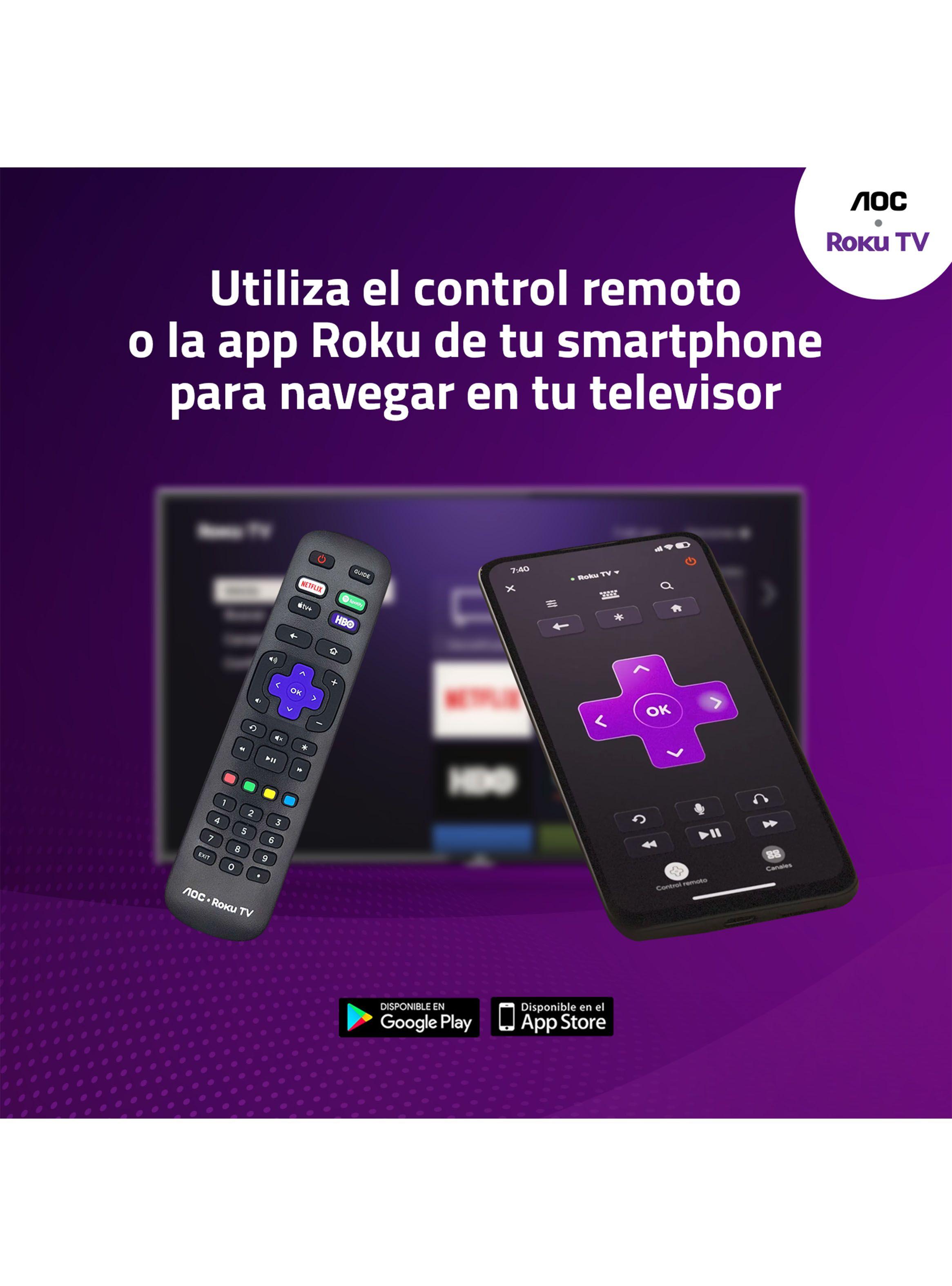 AOC Roku TV LED 32” HD Smart TV-7