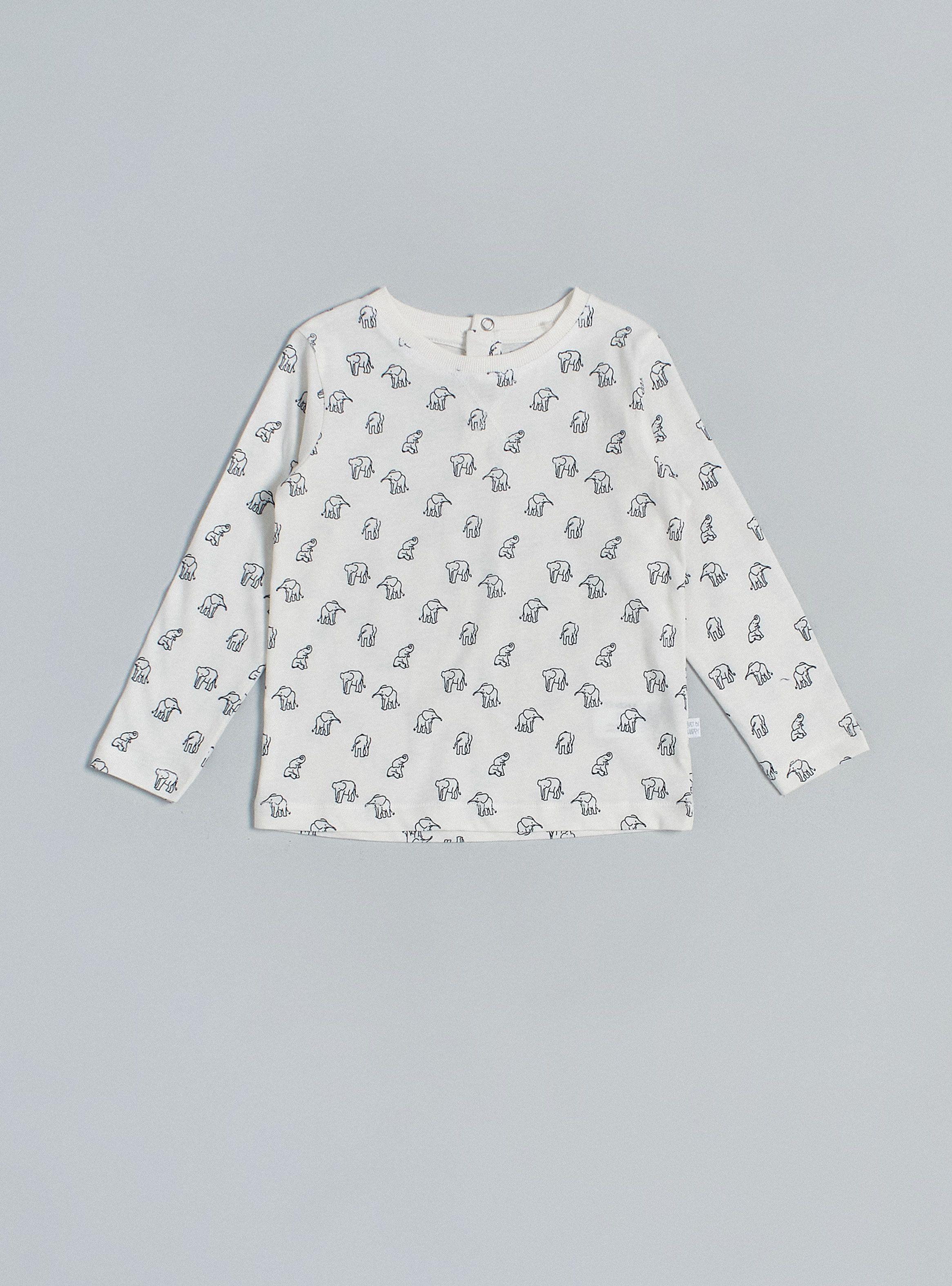 Polera Cuello Redondo con Estampado 2-0
