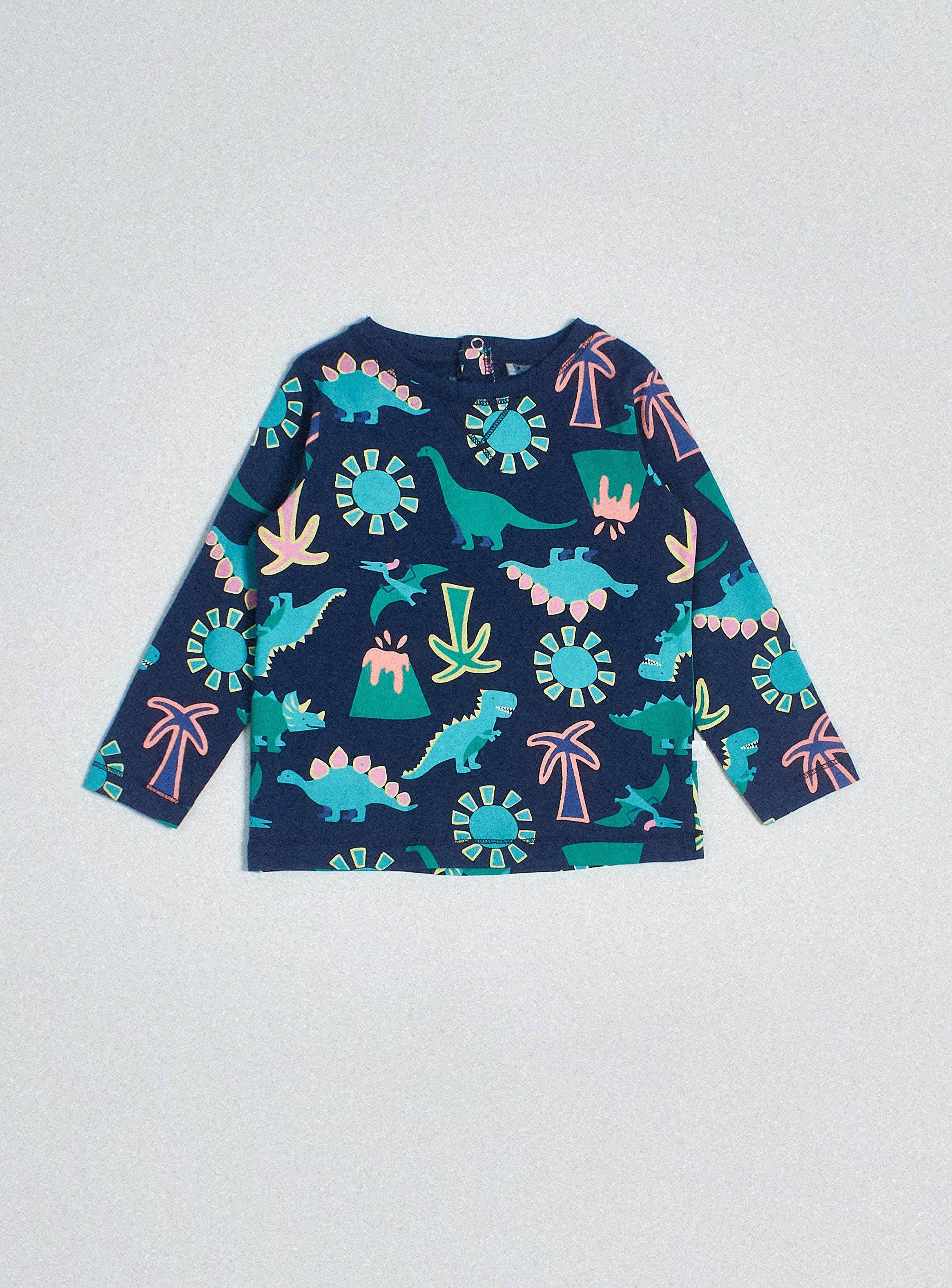 Polera Cuello Redondo con Estampado 2-0