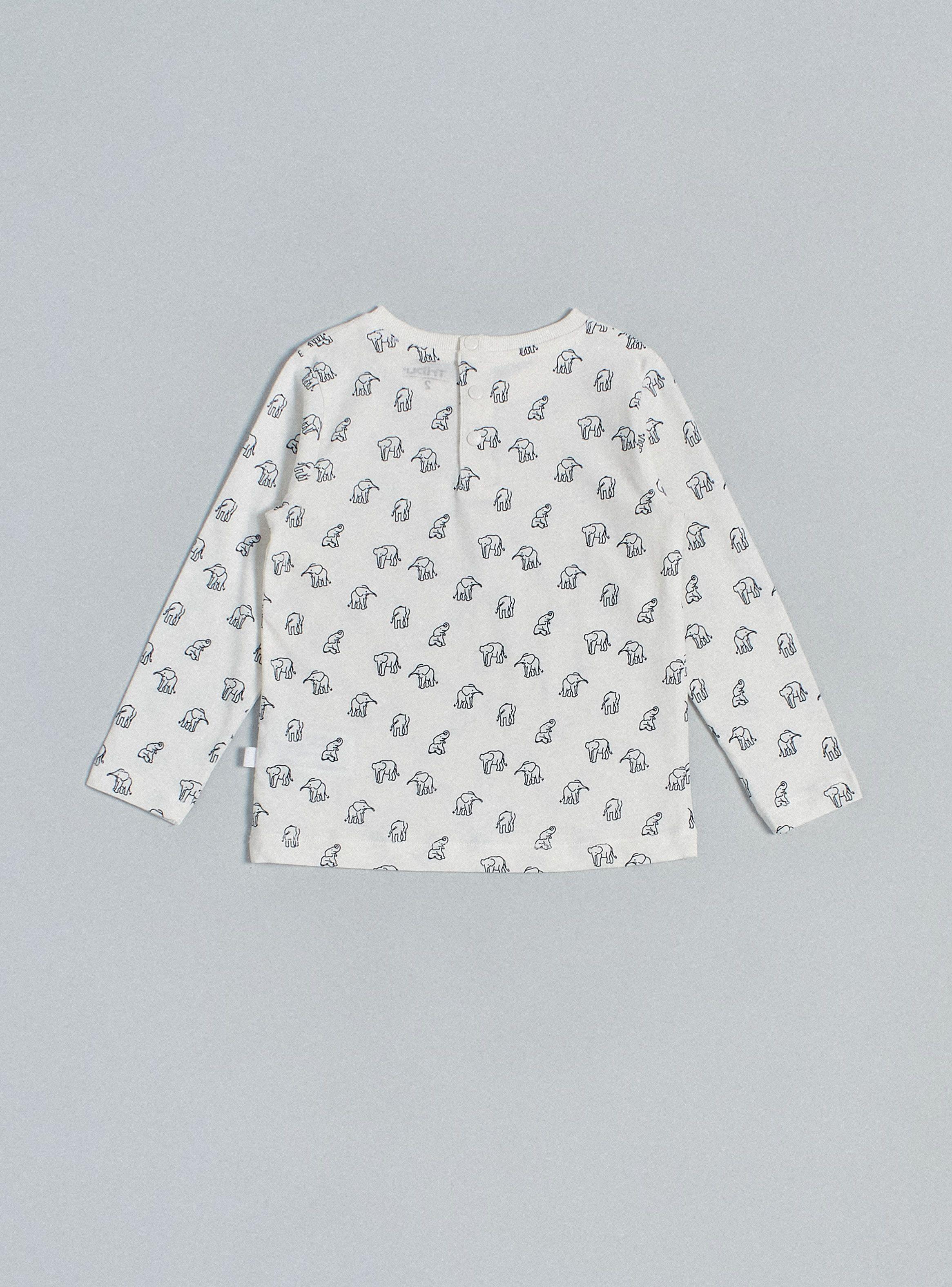 Polera Cuello Redondo con Estampado 2-1