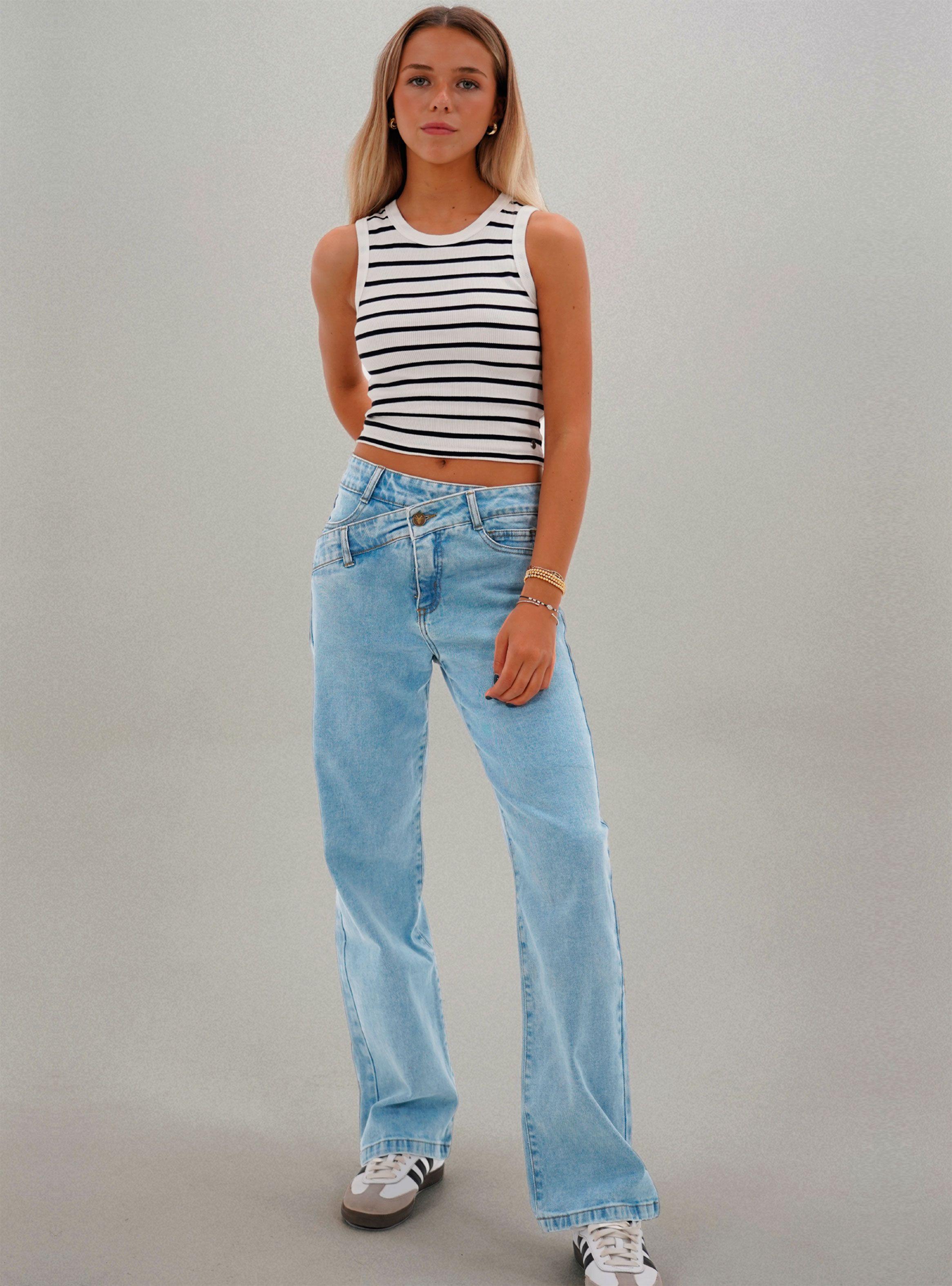 Jeans Pants Pretina Cruzada-3