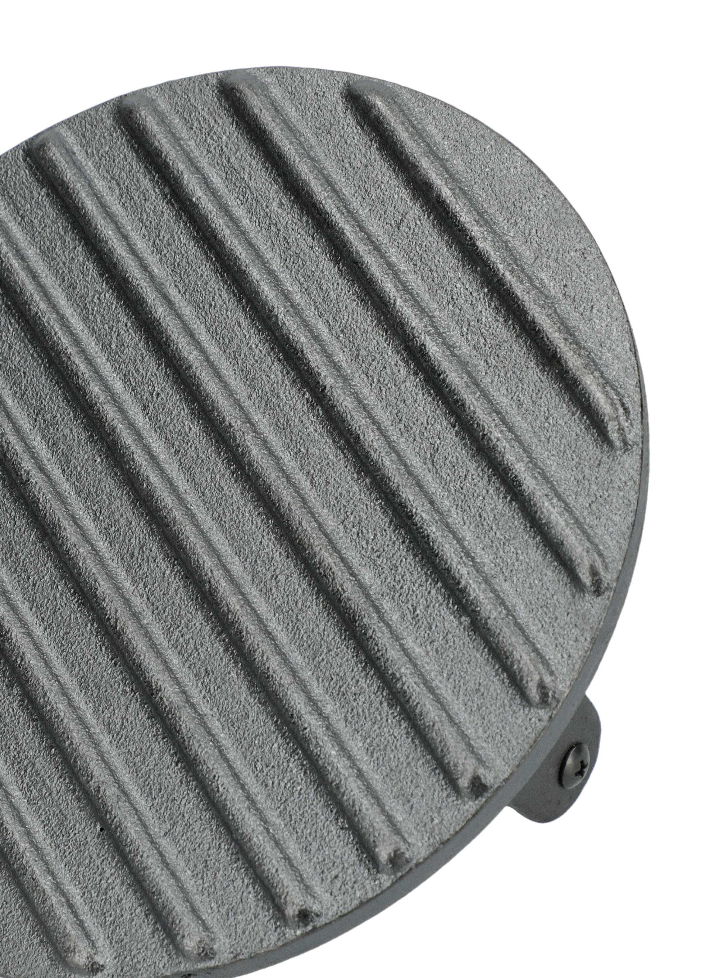 Prensa Cast Iron Redonda 17.5x9 cm-2