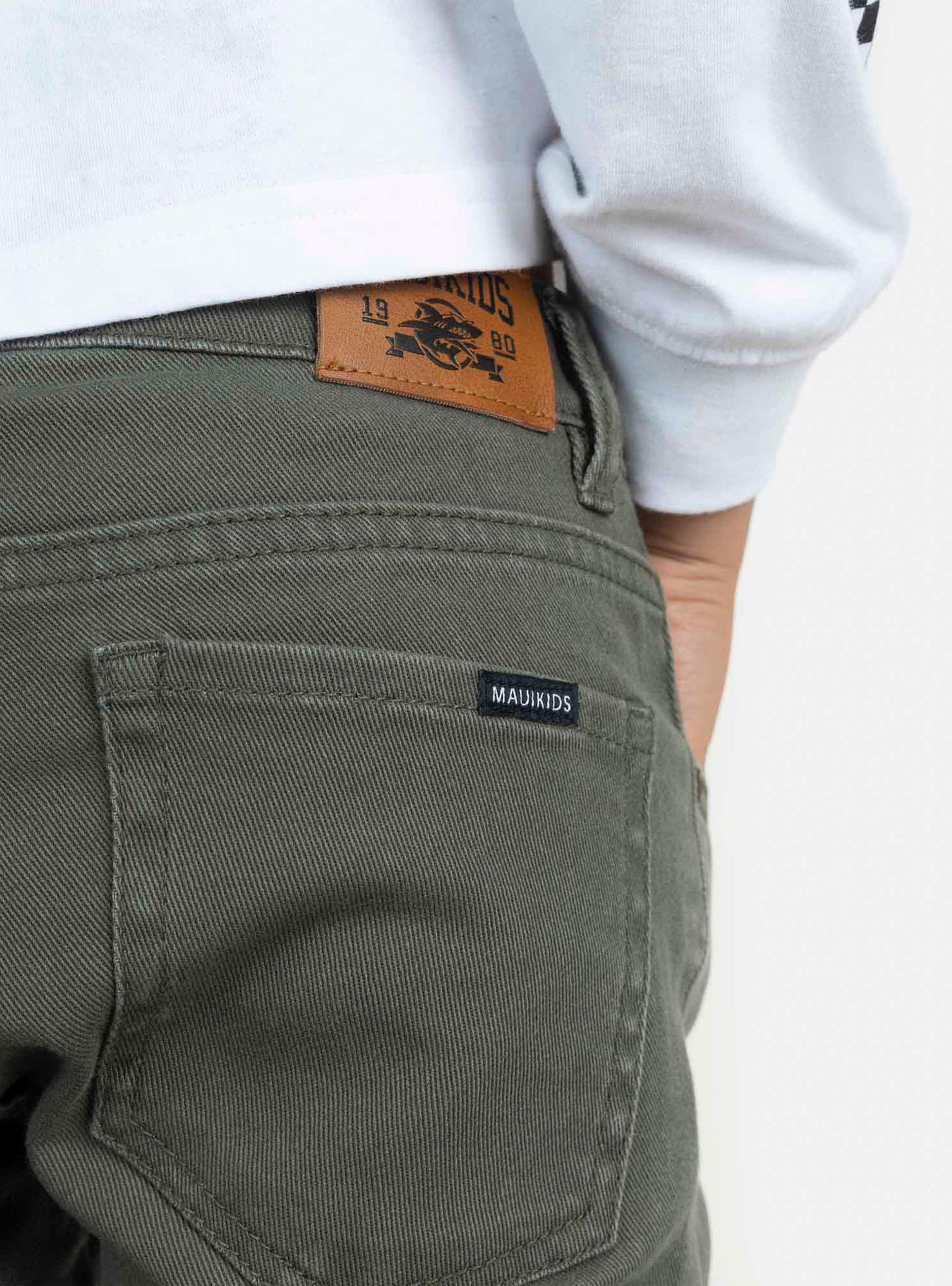 Pantalón Súper Skinny Verde-2