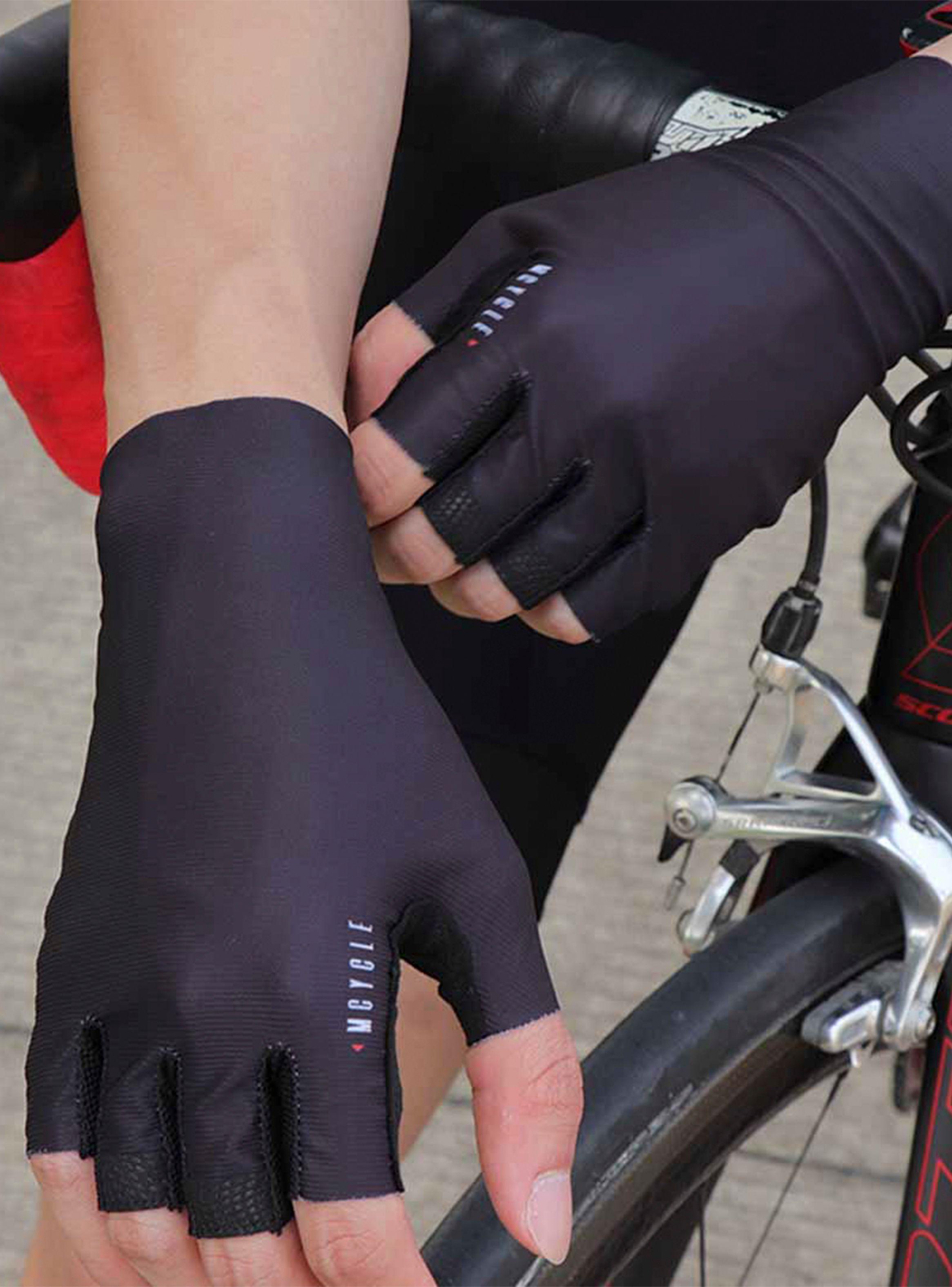 Guante Mcycle Corto Negro-1