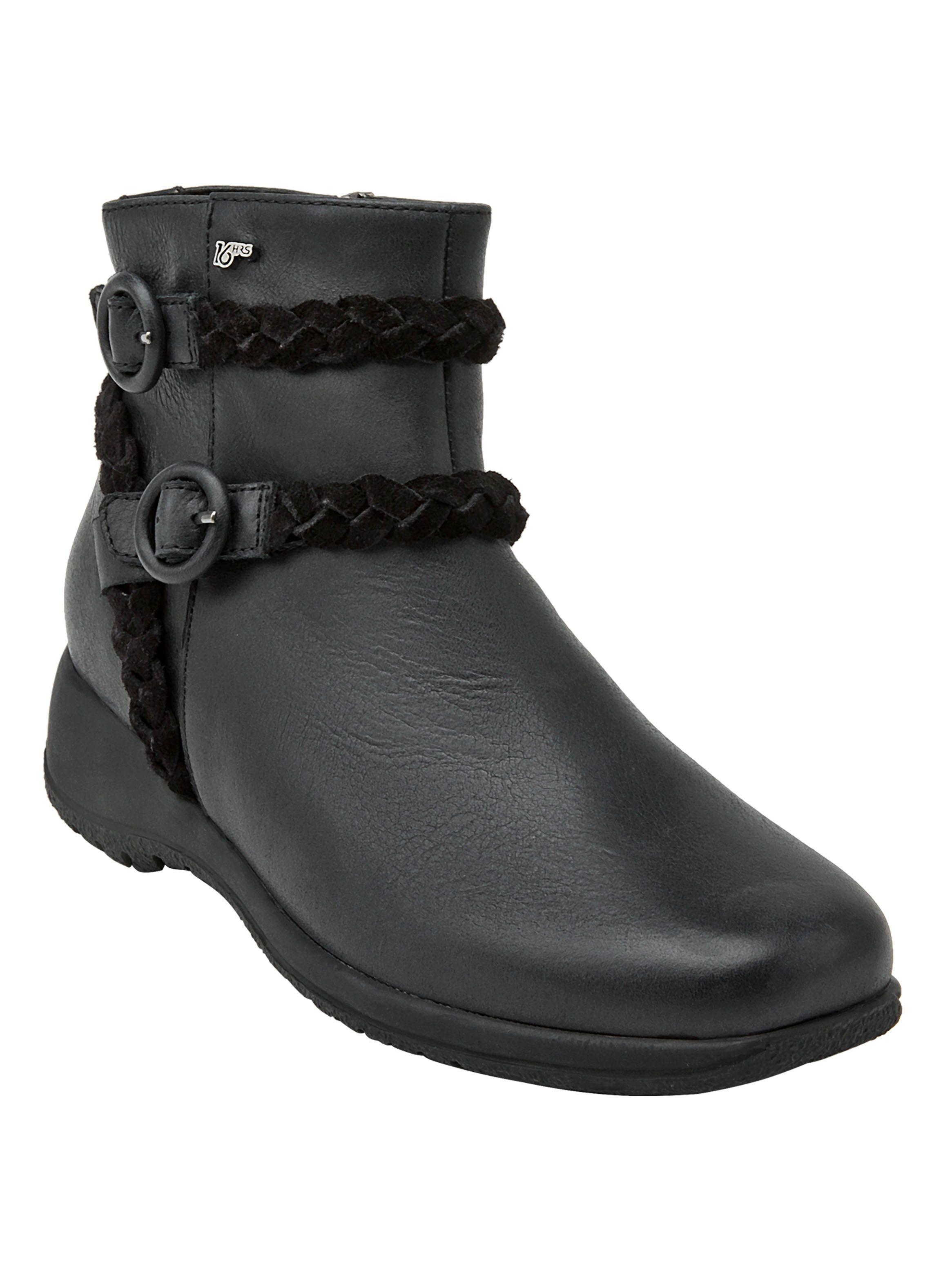 Botín J001 Cuero Mujer-1