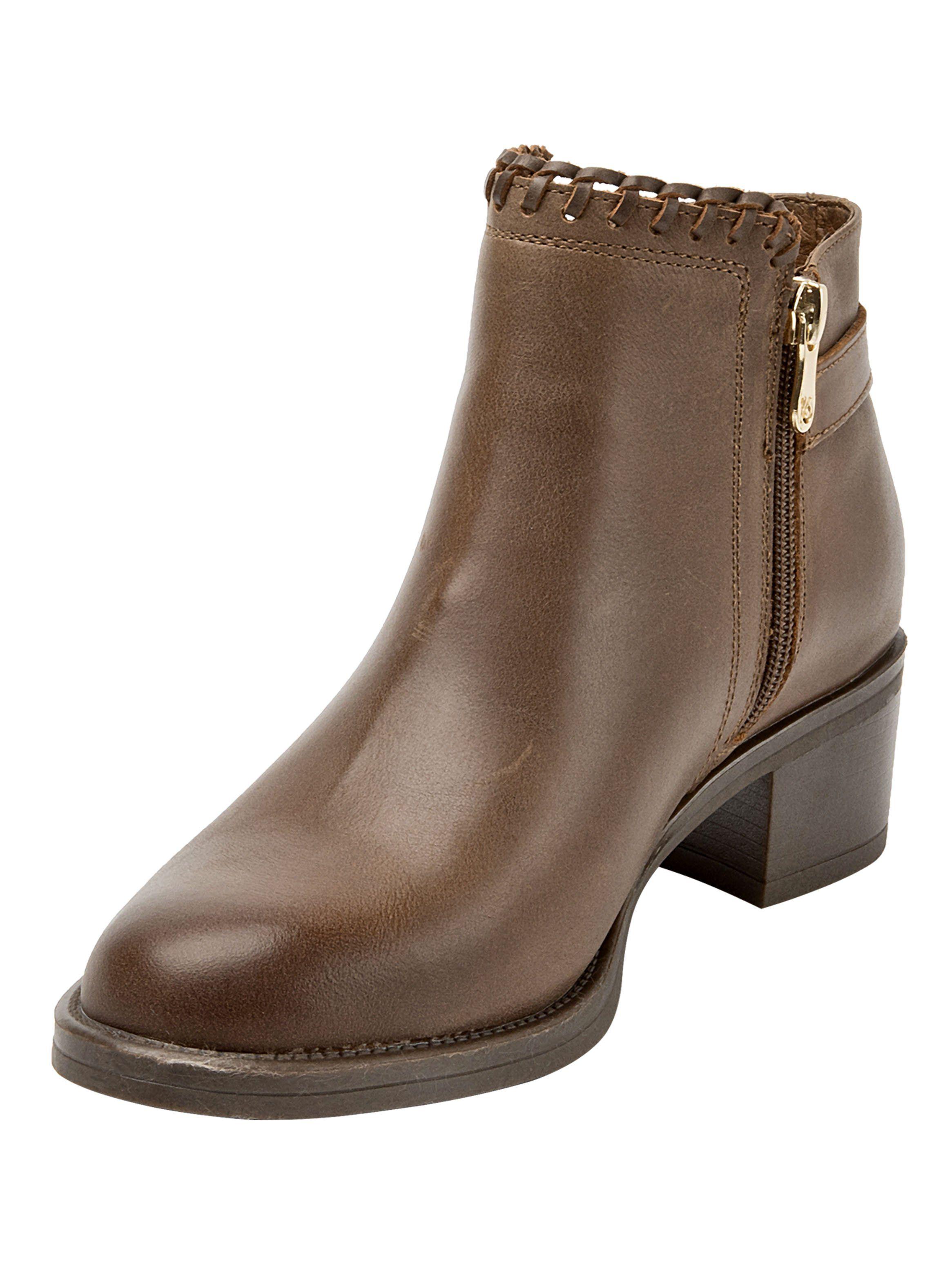 Botín Cuero J017 Mujer-3