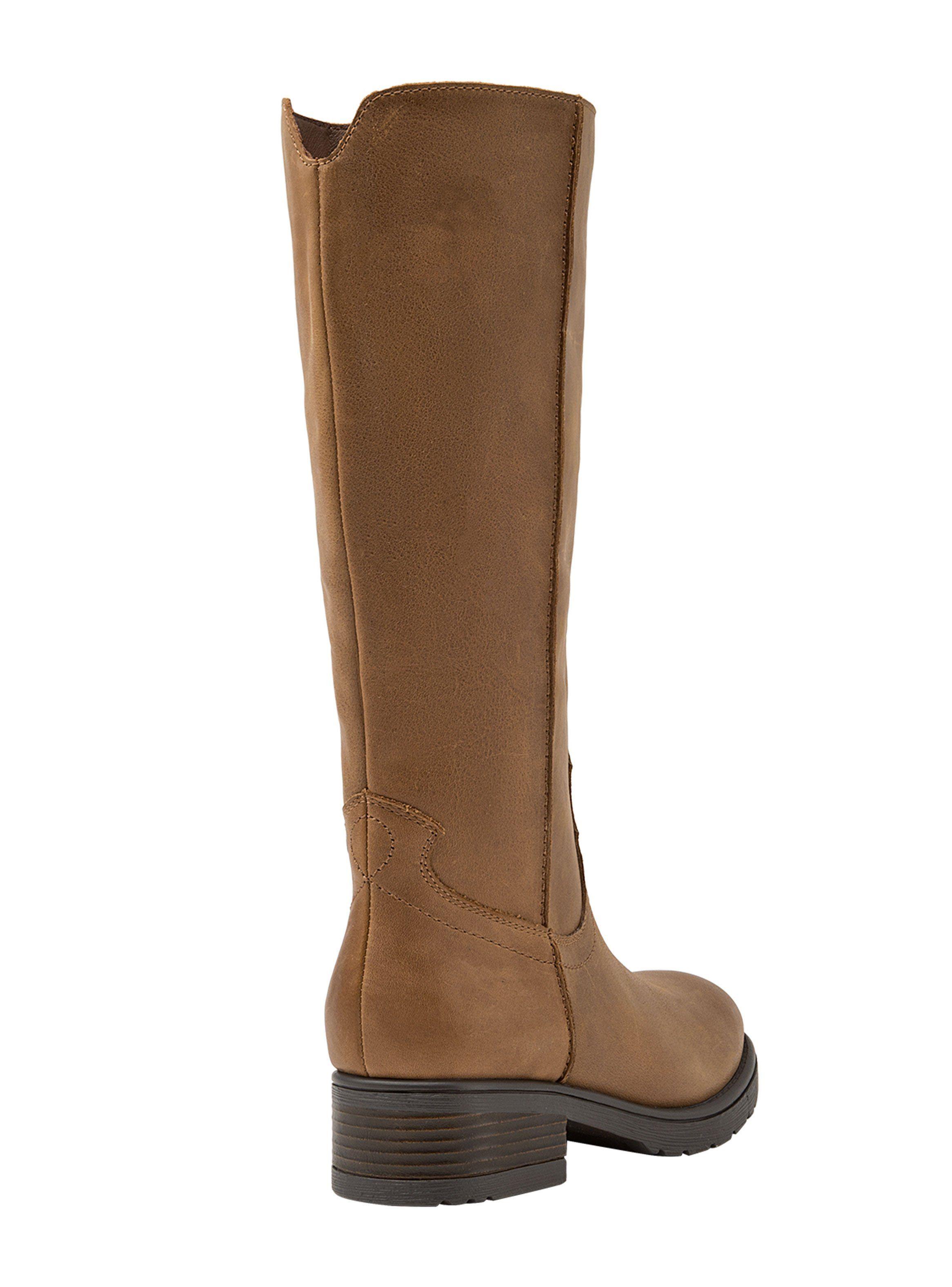 Bota Cj049 Cuero Mujer-4