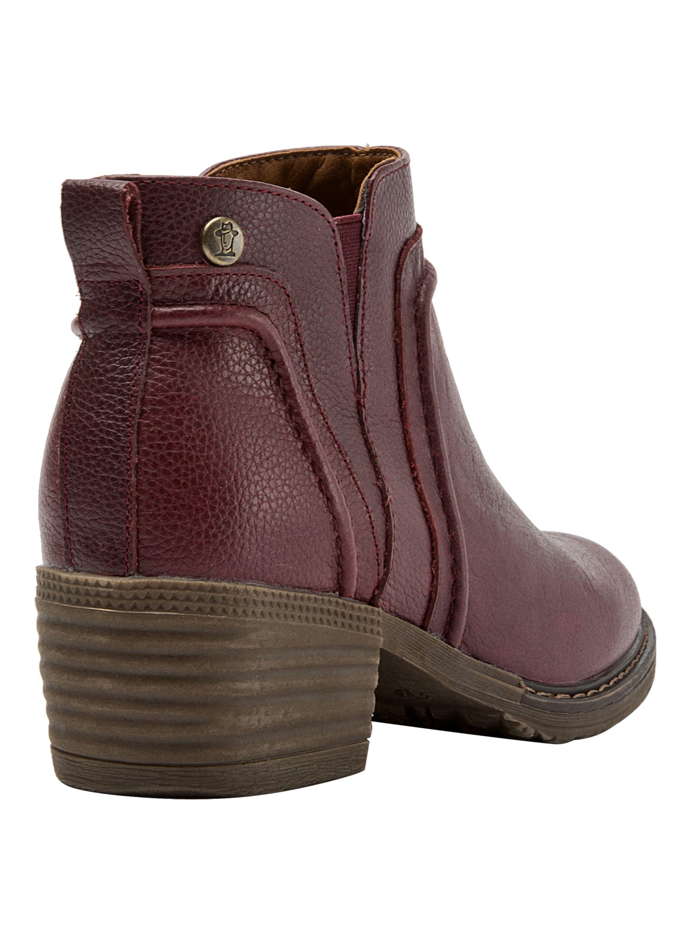 Botín Wj097 Cuero Mujer-4