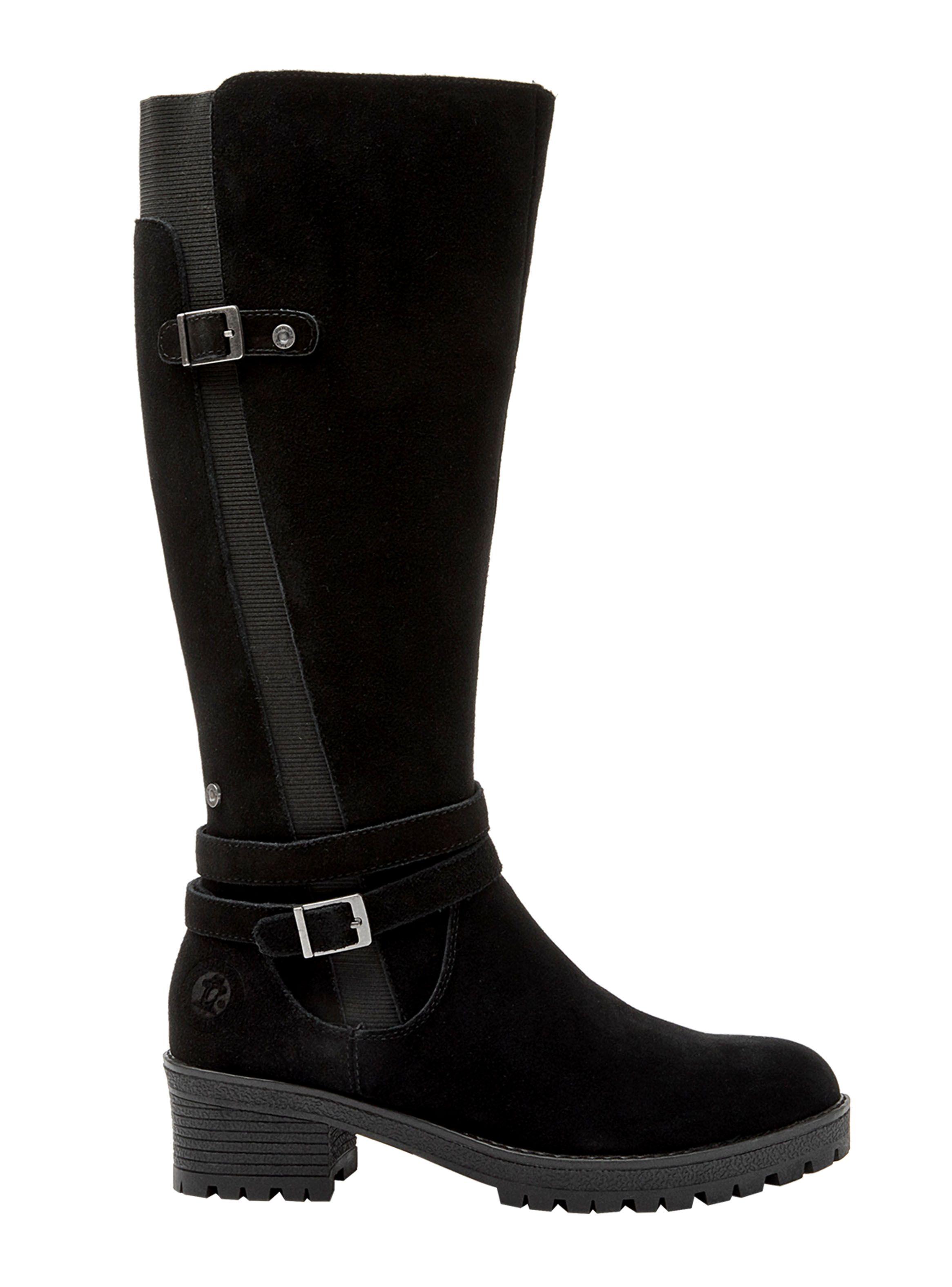 Bota Wj029 Cuero Mujer-0