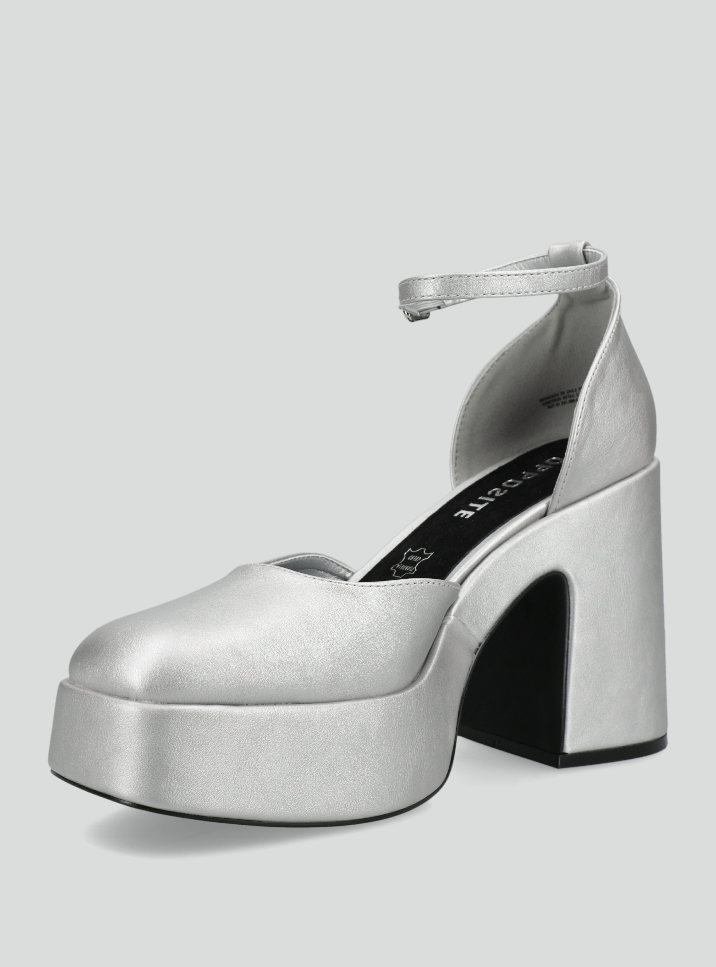 Zapato de Fiesta con Taco y Plataforma Mujer-2