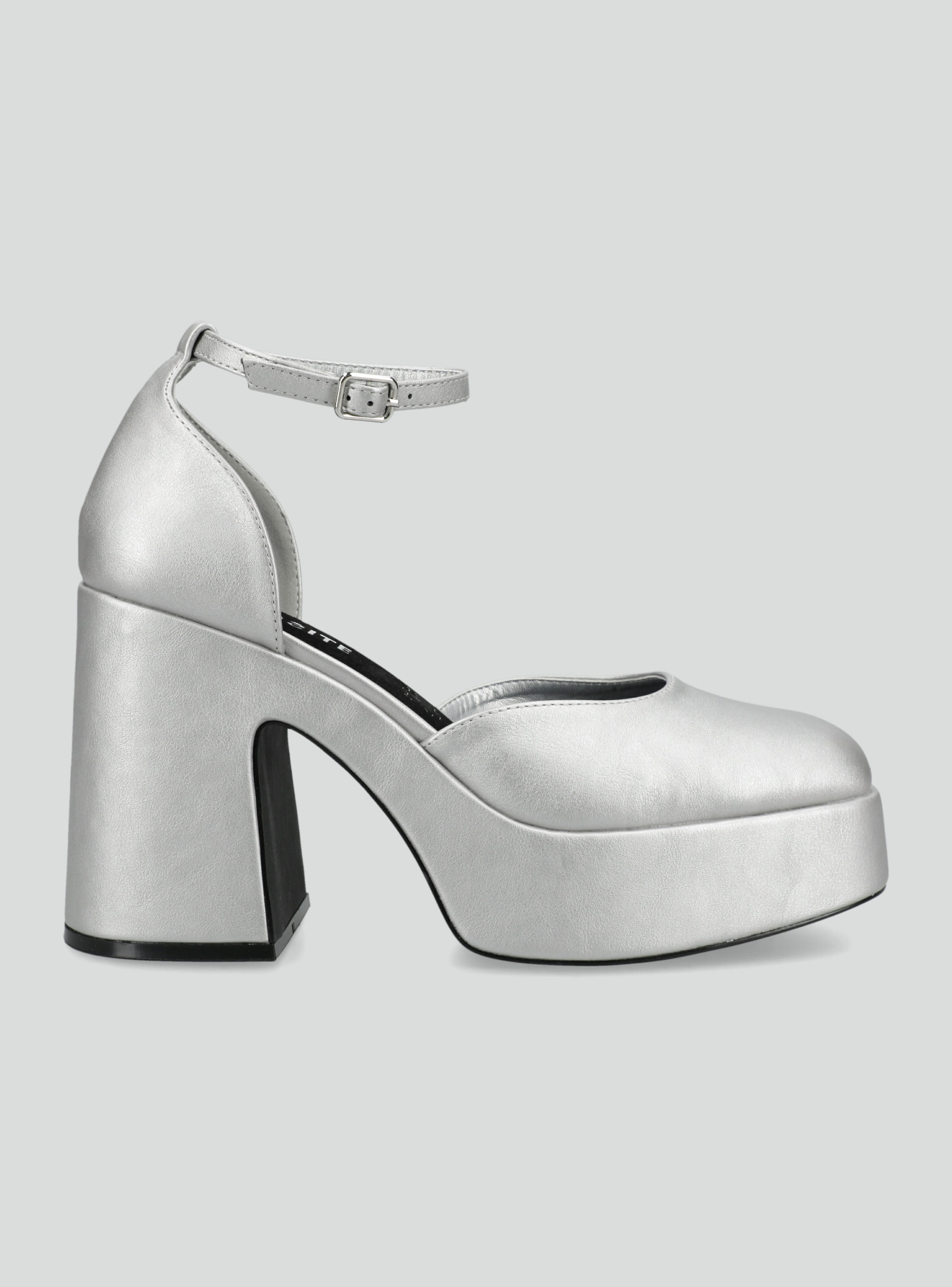 Zapato de Fiesta con Taco y Plataforma Mujer-1