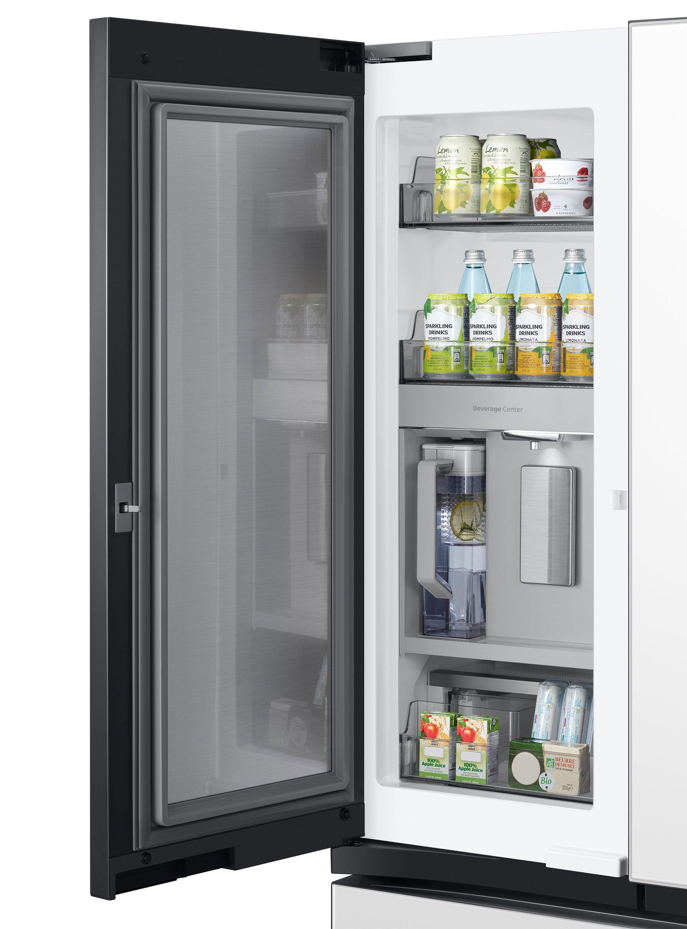 Refrigerador Bespoke 550 Litros Beverage Center + Paneles Blancos-8