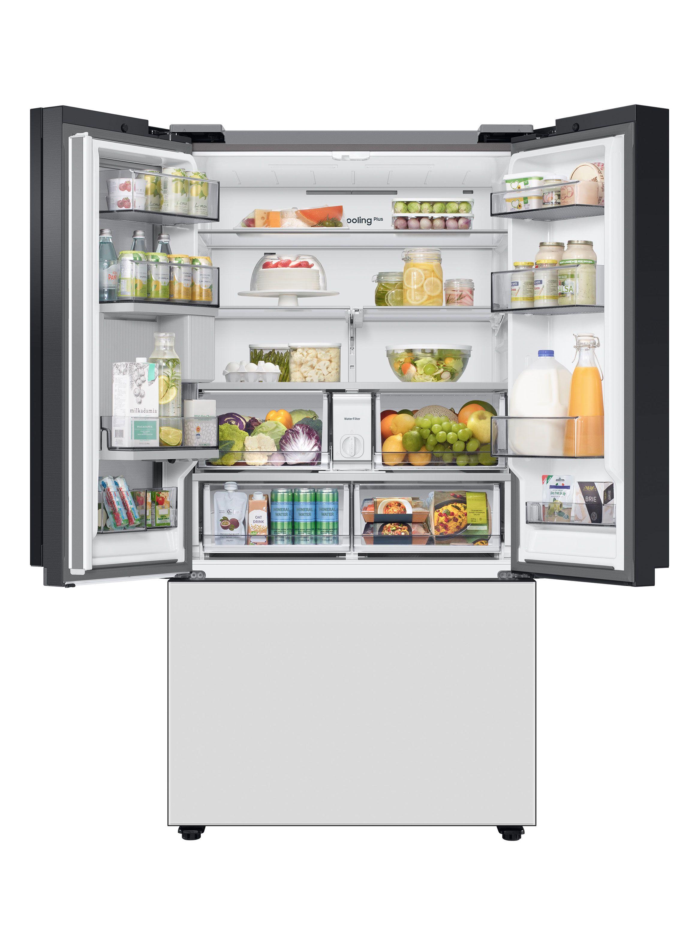 Refrigerador Bespoke 550 Litros Beverage Center + Paneles Blancos-2