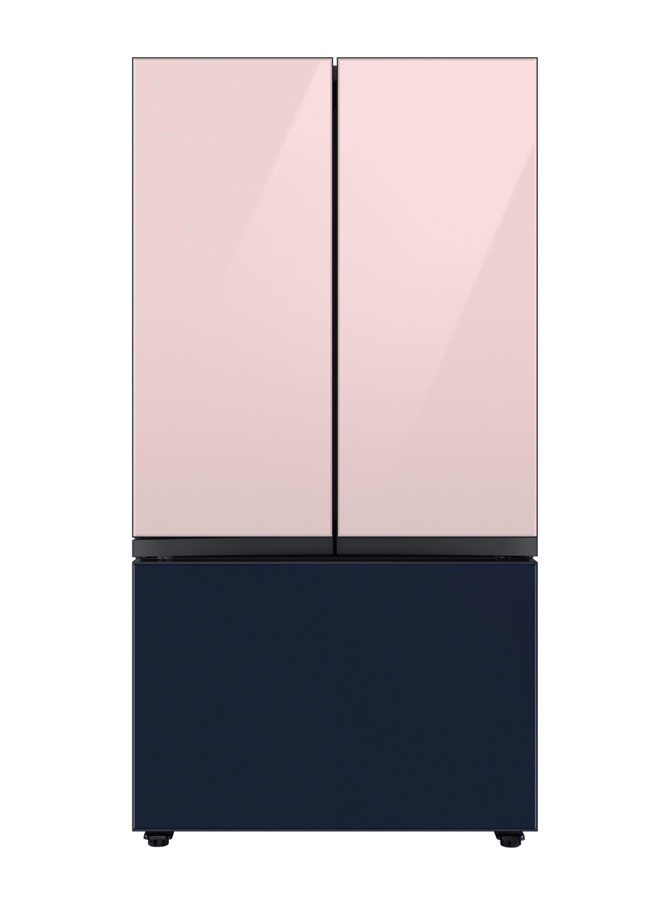 Refrigerador FDR Bespoke 550 Litros Beverage Center + Paneles Rosado-0
