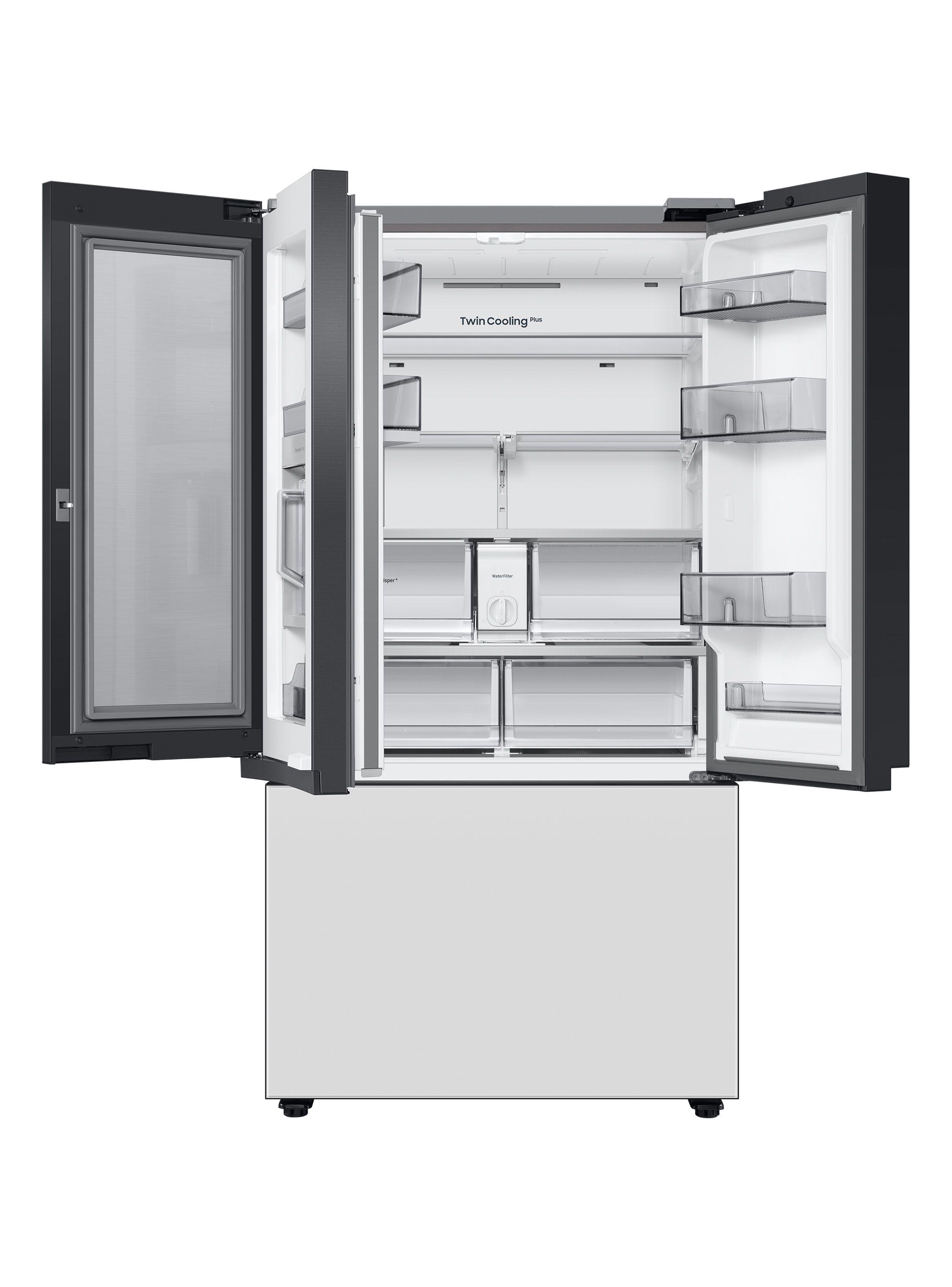 Refrigerador FDR Bespoke 550 Litros Beverage Center + Paneles Rosado-2