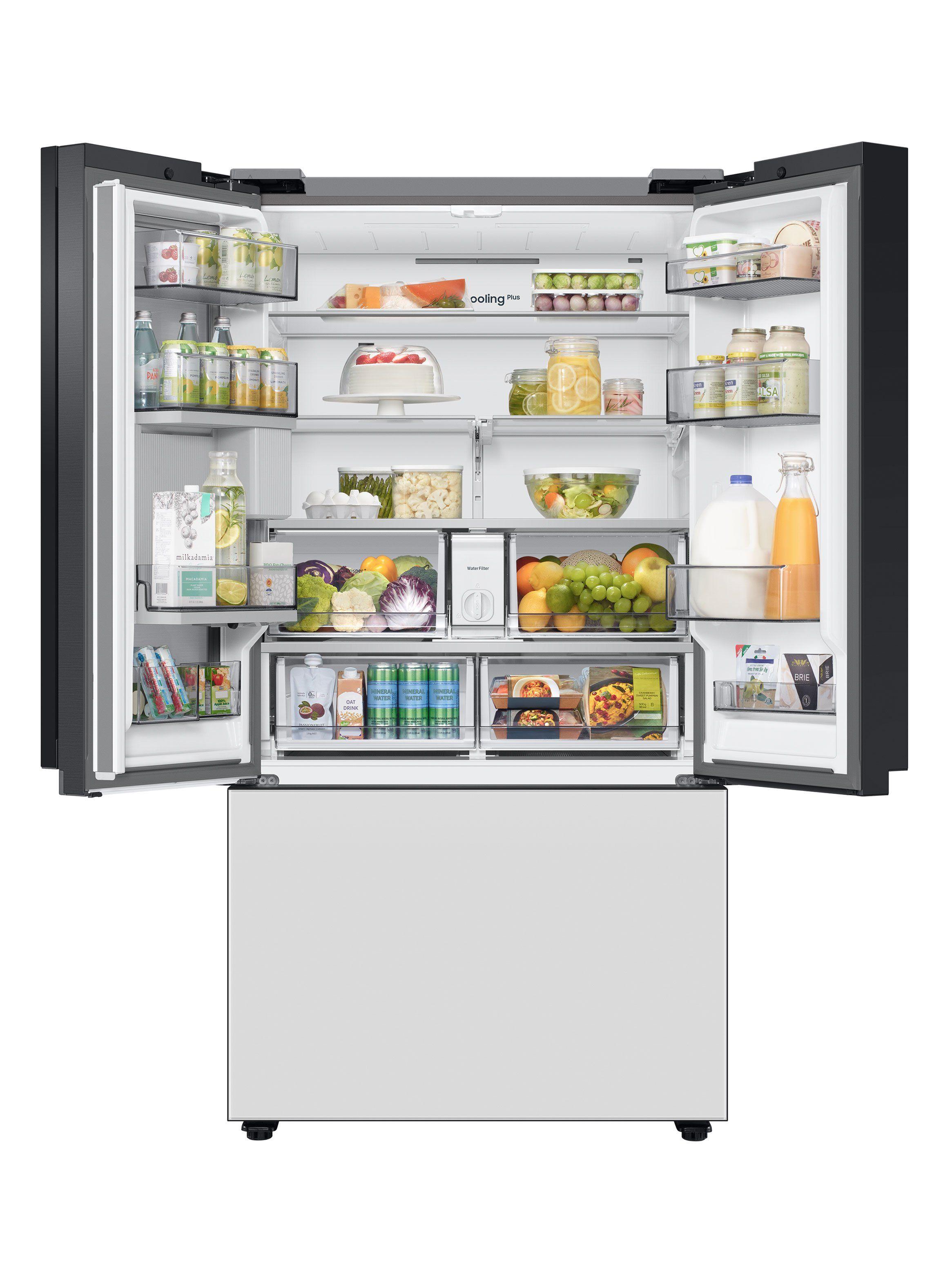 Refrigerador FDR Bespoke 550 Litros con Beverage Center + Paneles Blancos-2