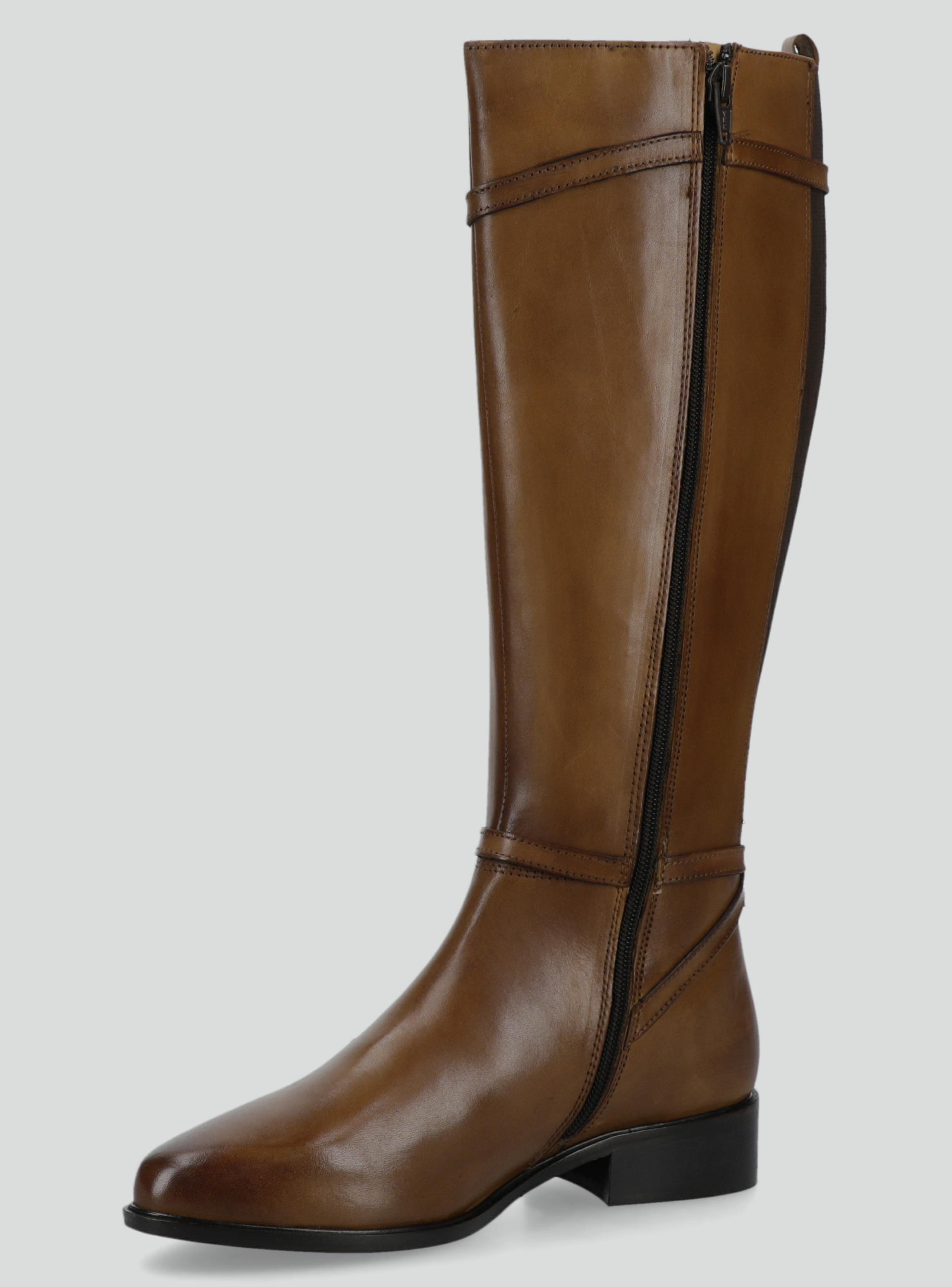 Bota Alta Tup Cuero Mujer-1