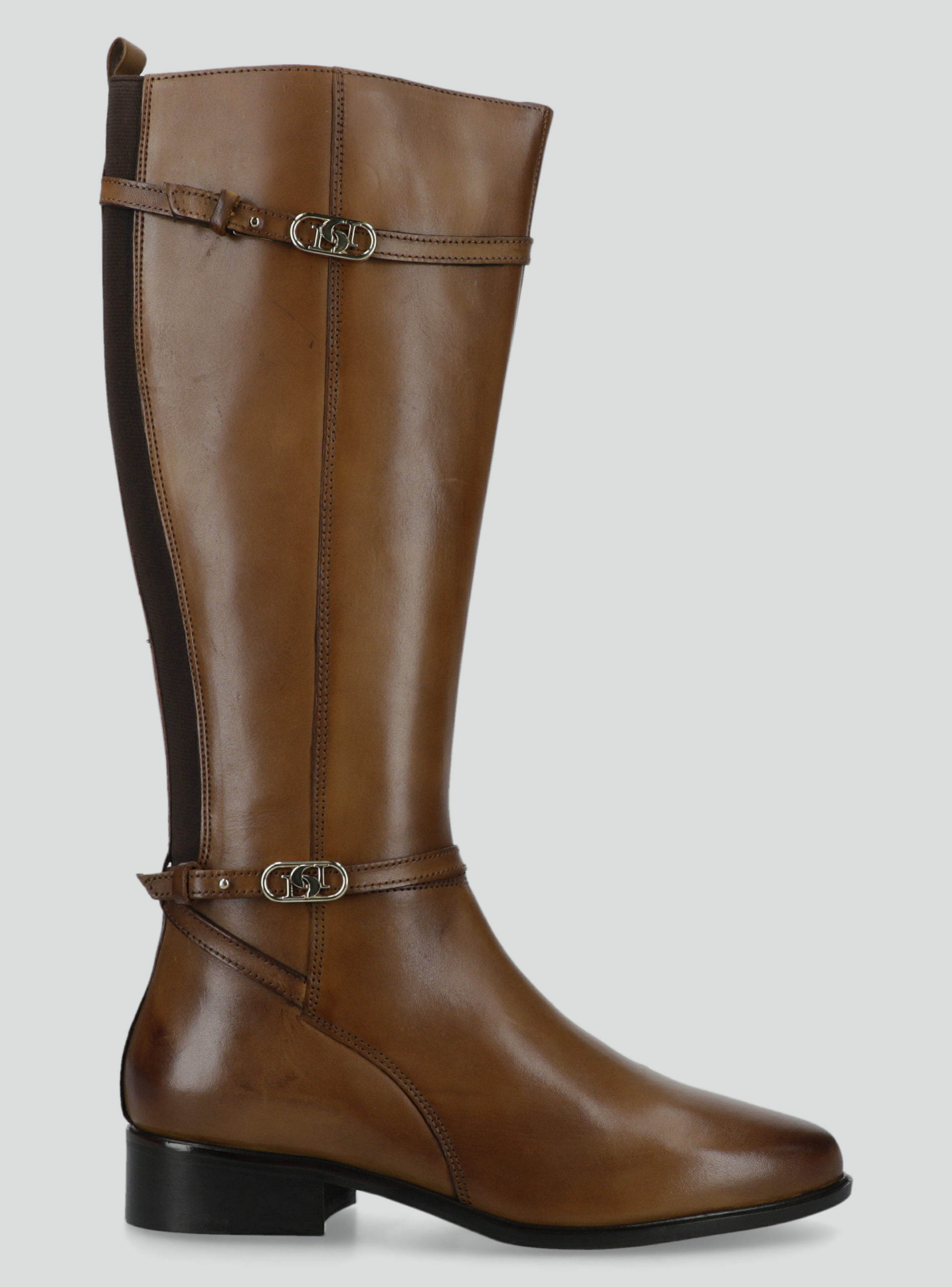 Bota Alta Tup Cuero Mujer-0