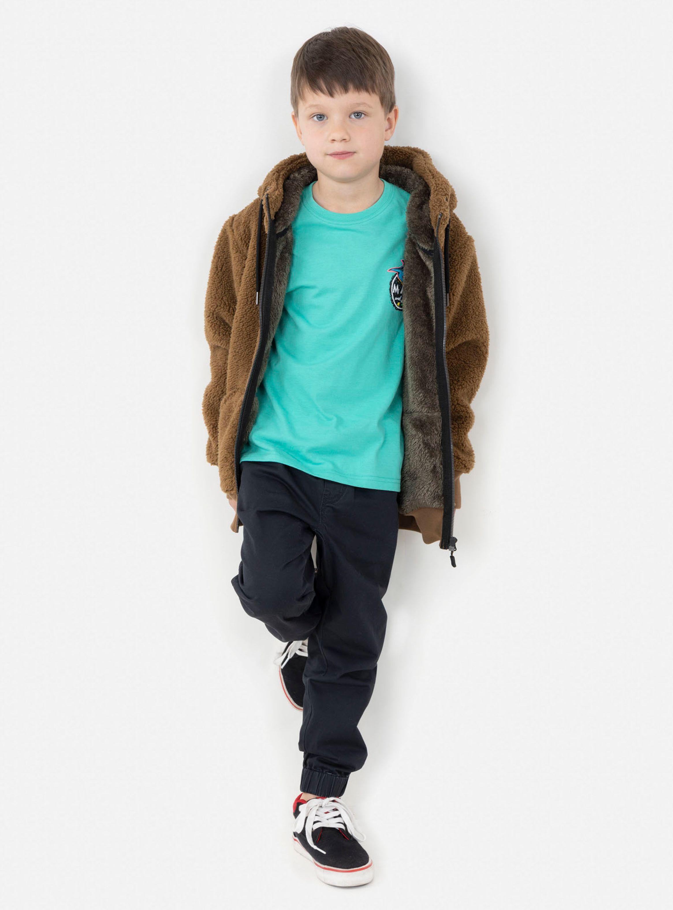 Polerón Chiporro Khaki Cordón Niño-3