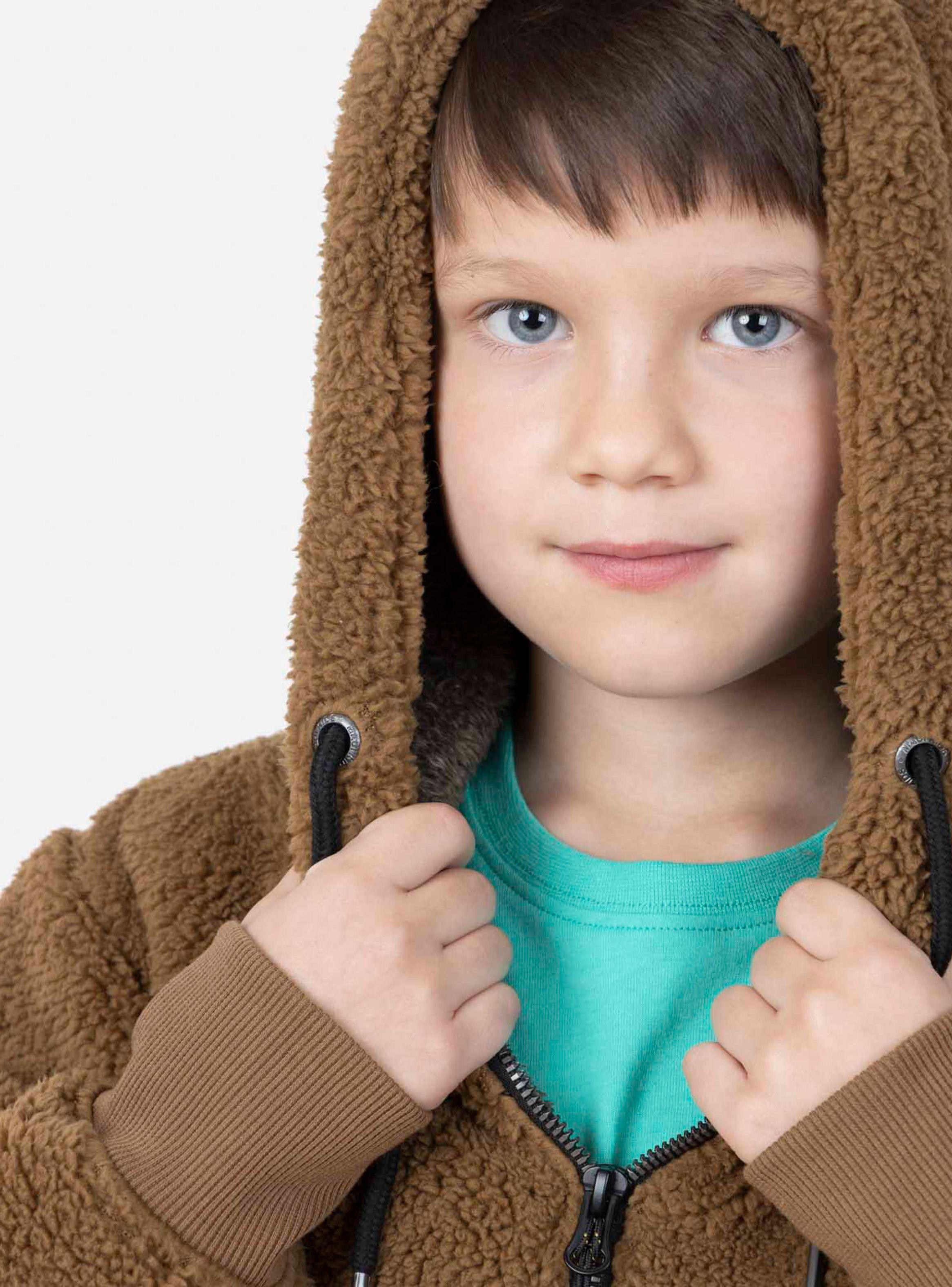 Polerón Chiporro Khaki Cordón Niño-2
