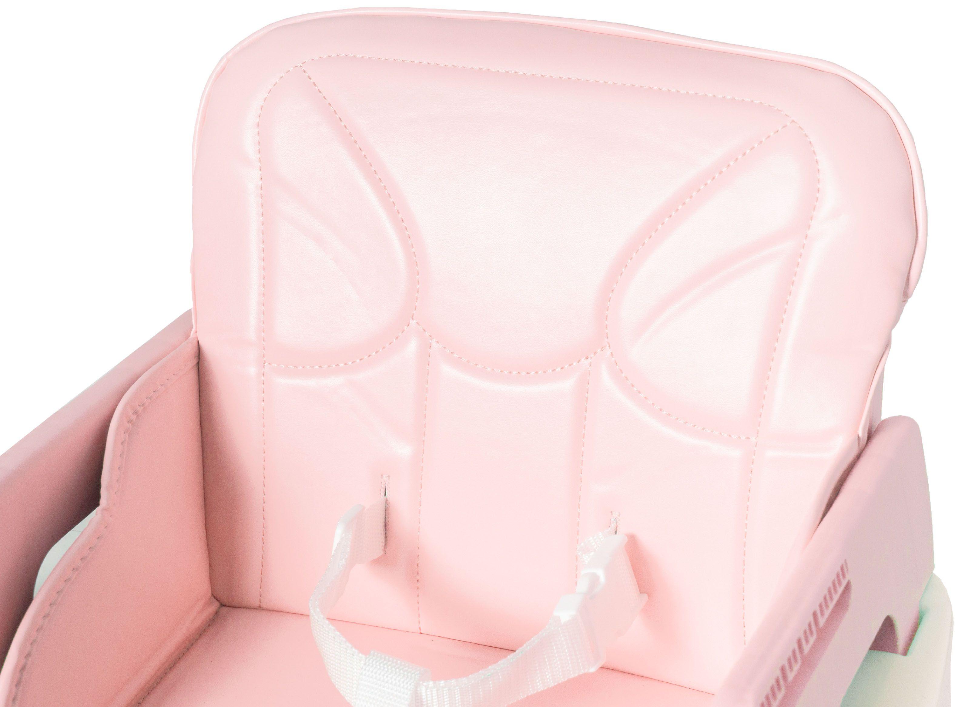 Silla Kidscool de Comer Pony Rosada-2