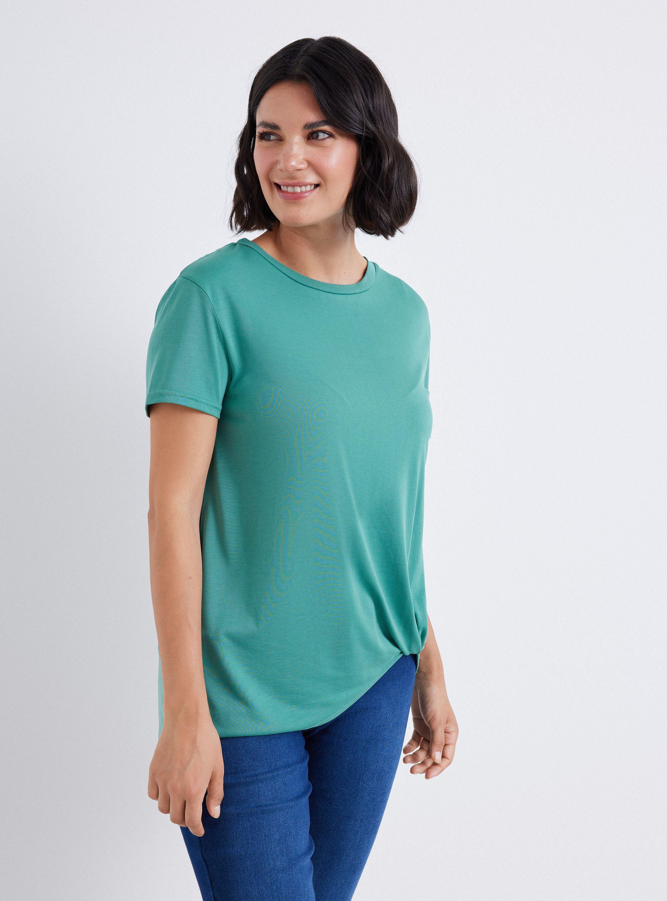 Polera Recogida Con Nudo-0