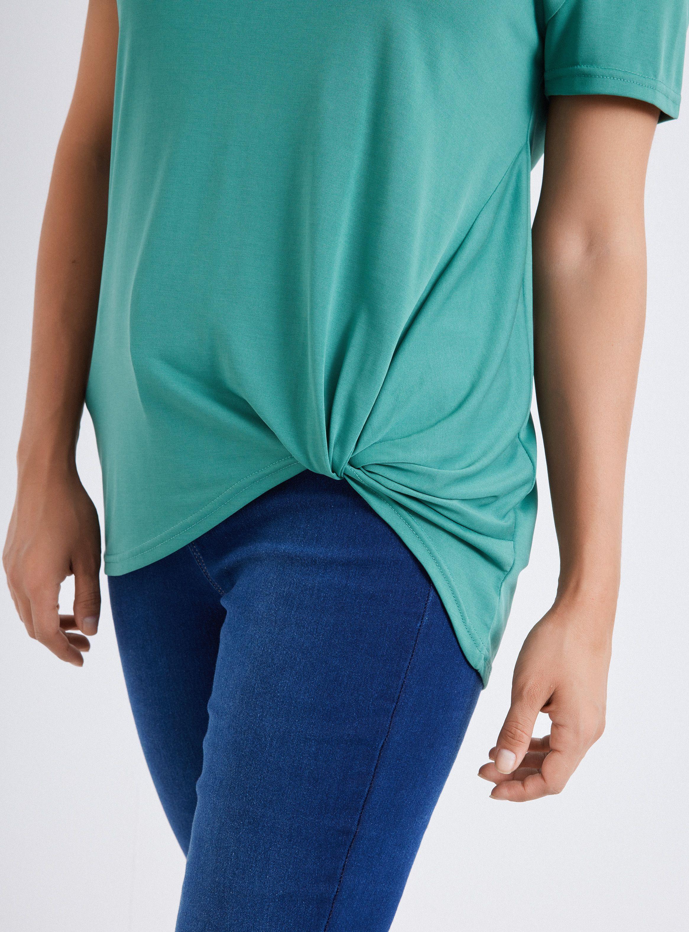 Polera Recogida Con Nudo-2
