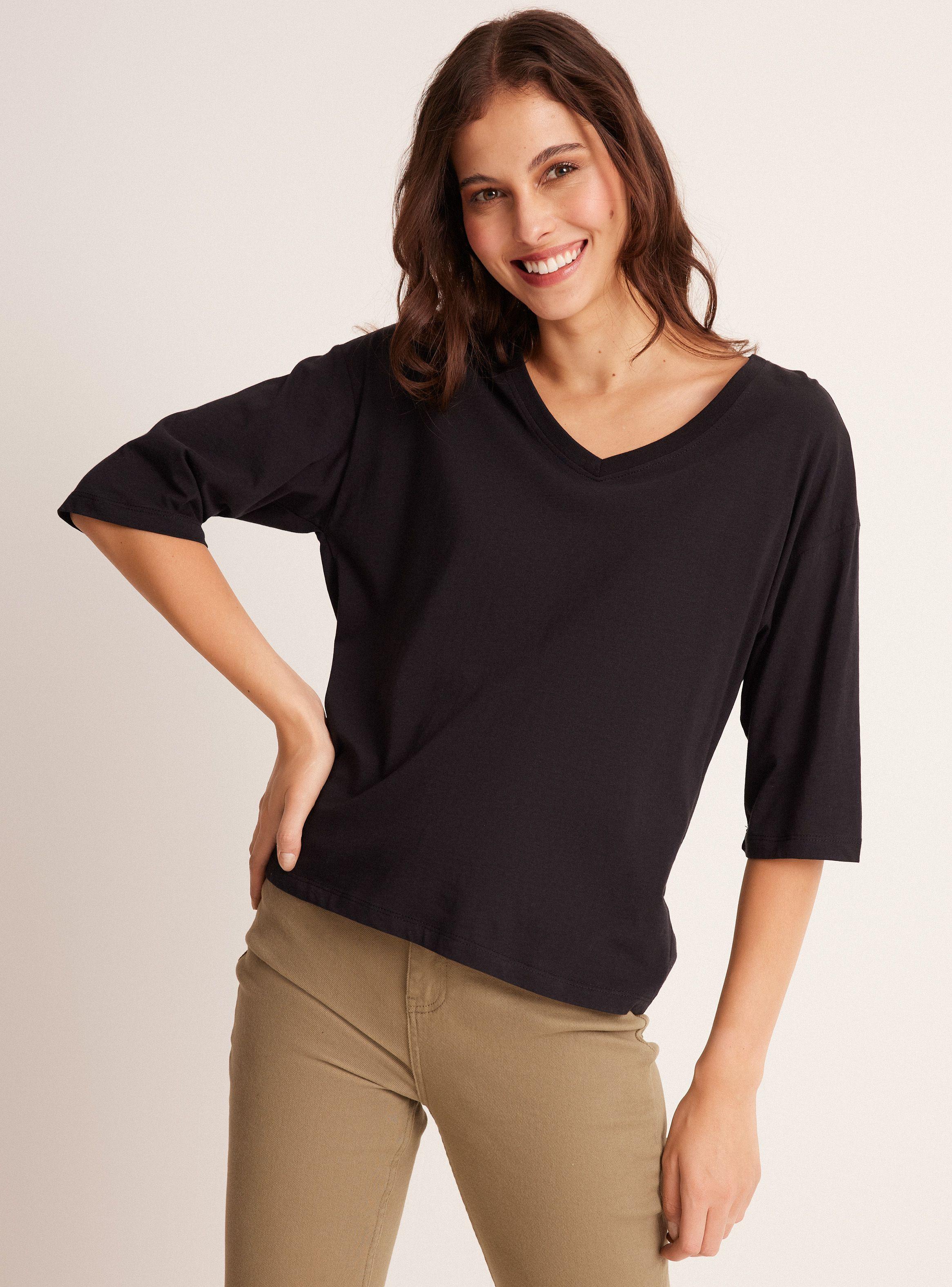 Polera Básica Algodón-0
