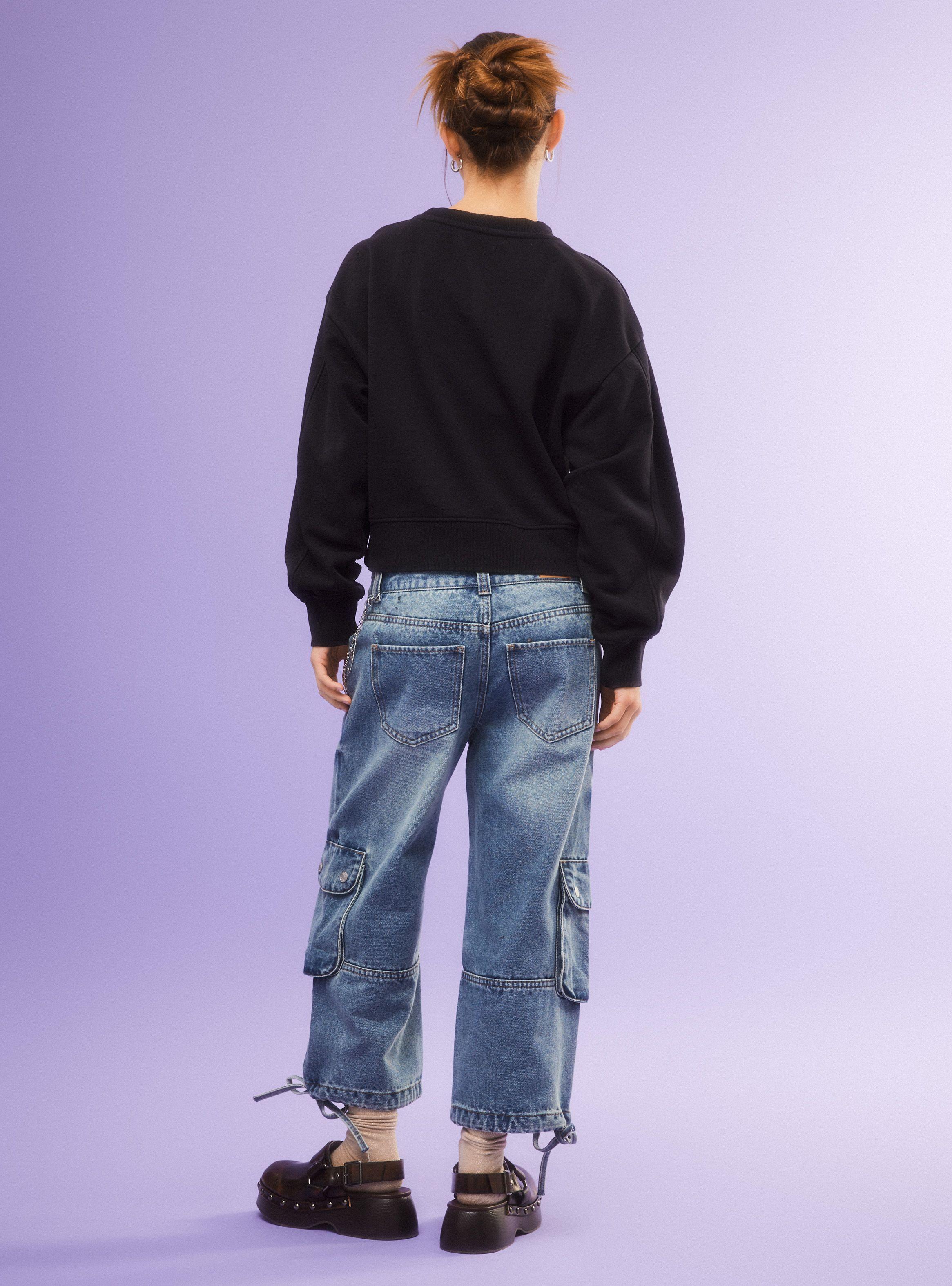 Polerón Crewneck Crop-5