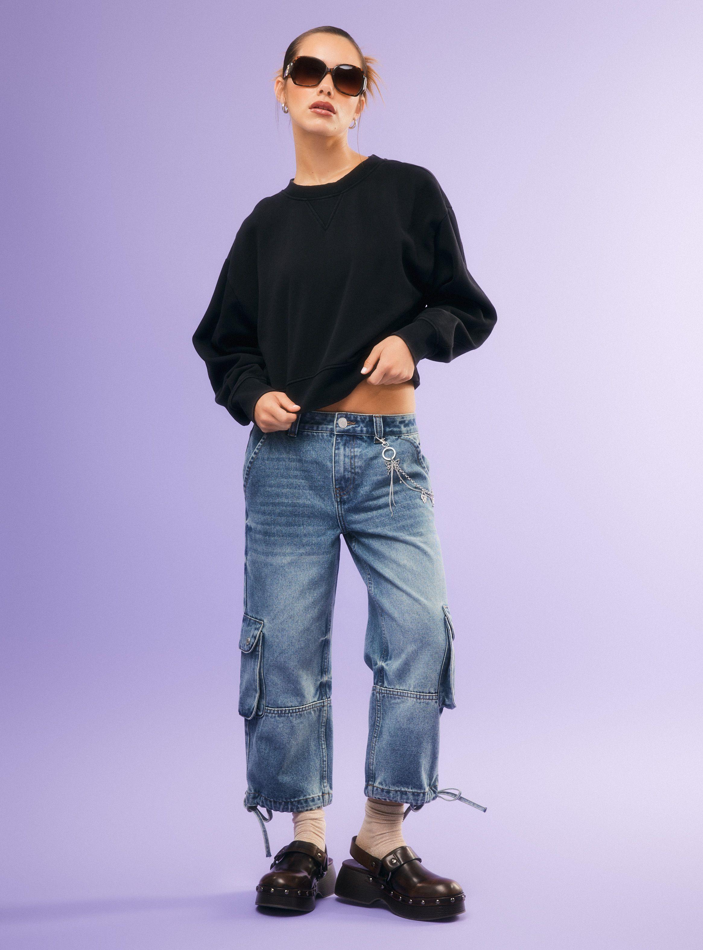 Polerón Crewneck Crop-4