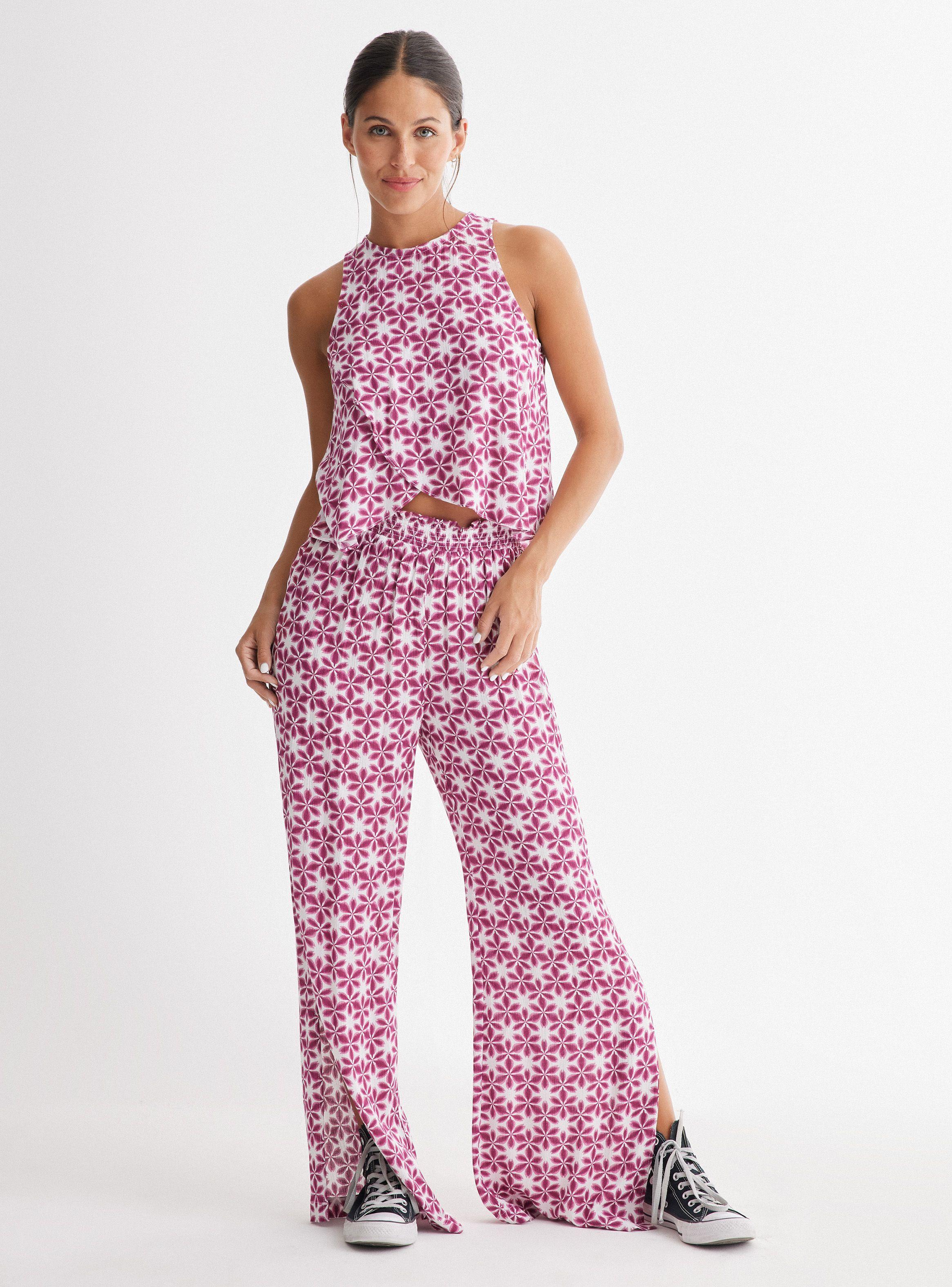 Blusa Estampada con Corte Ovalado-4