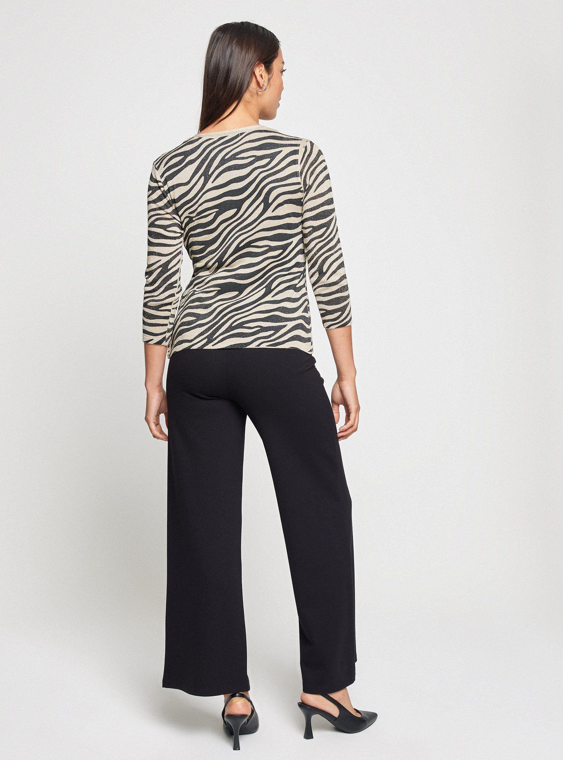 Chaleco Wrap Estampado Con Lazo-5