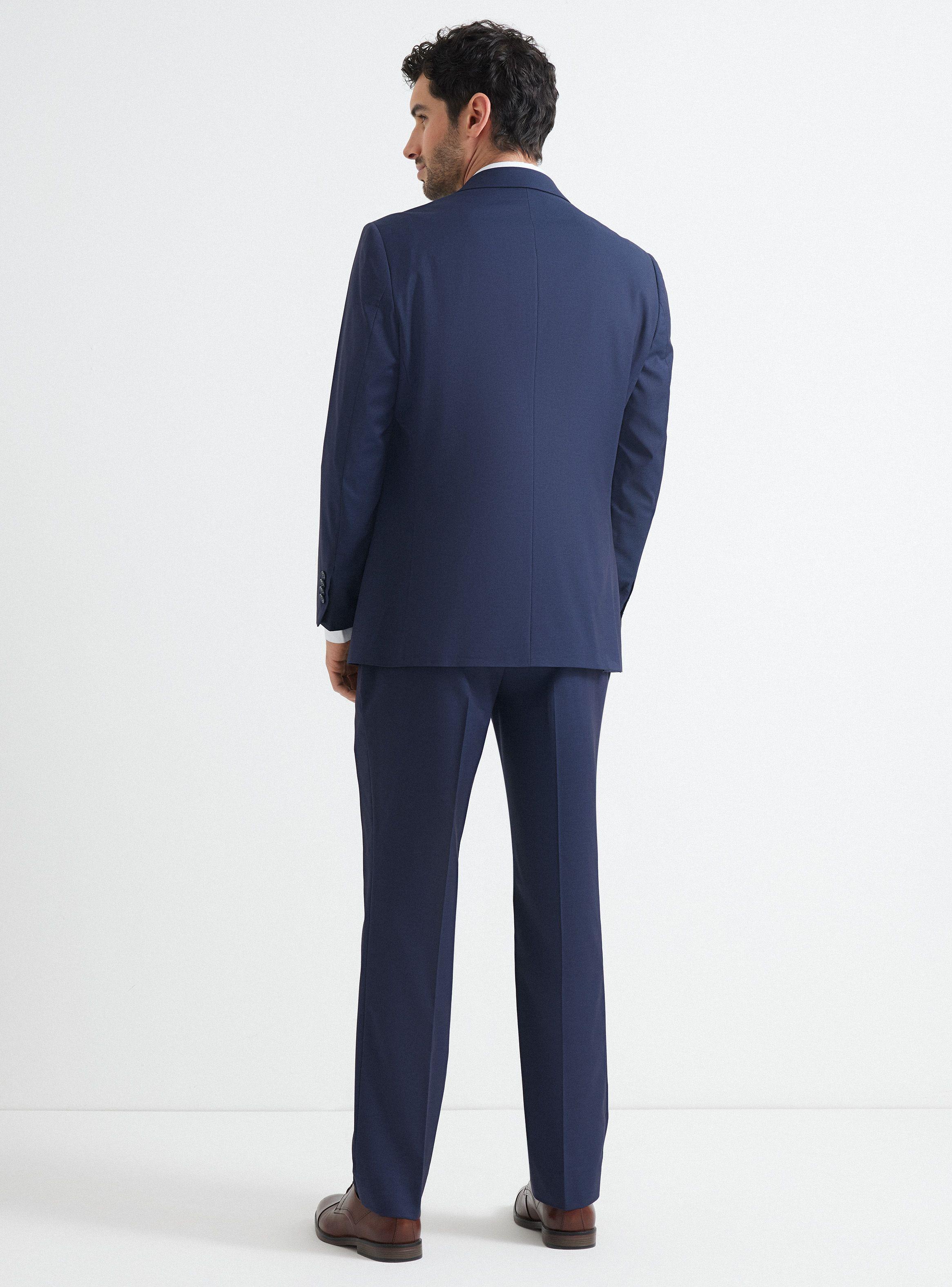 Traje Recto Texturado 4 Regular Fit-5