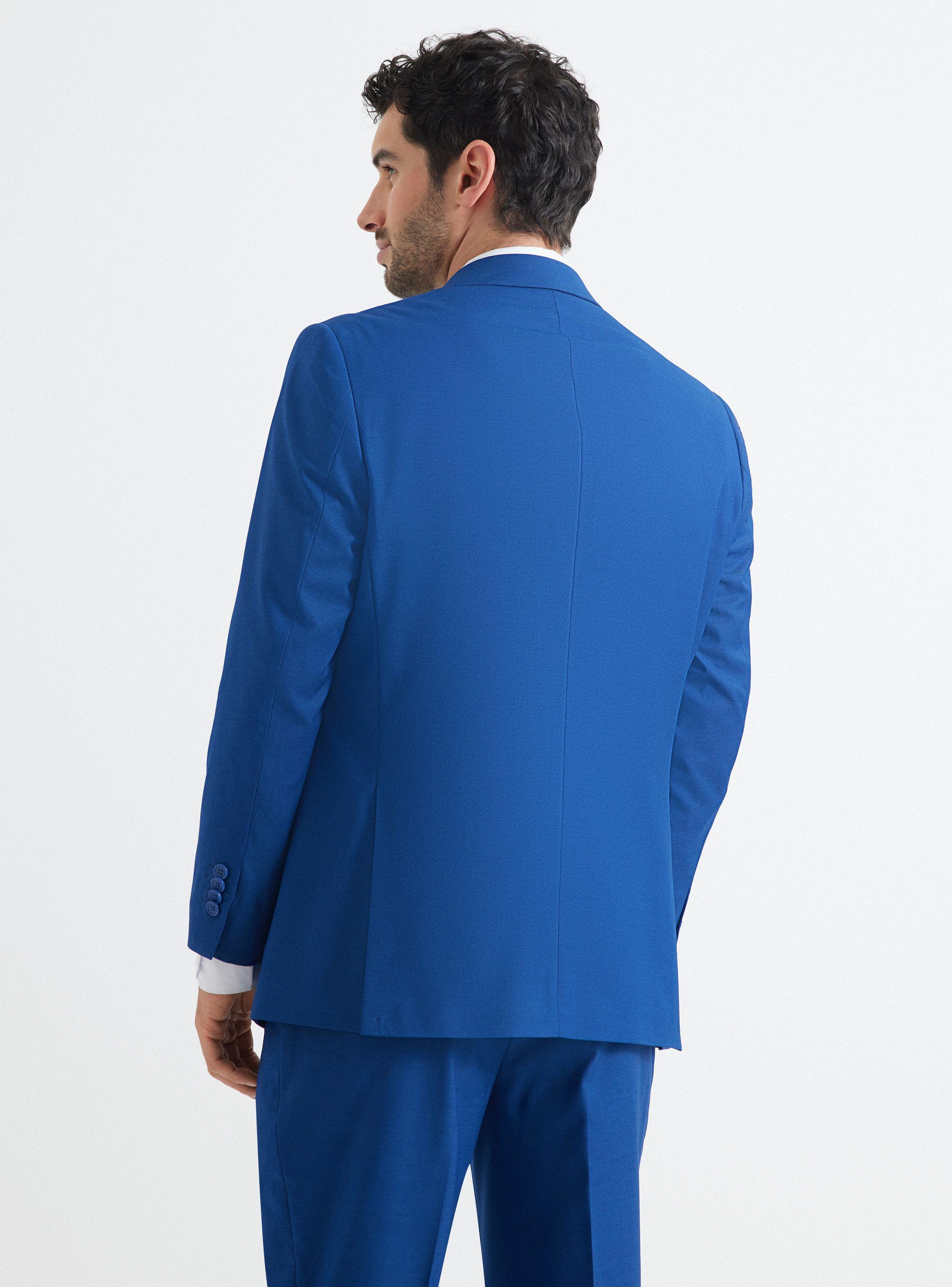 Traje Recto Texturado 4 Regular Fit de Johnson Classic