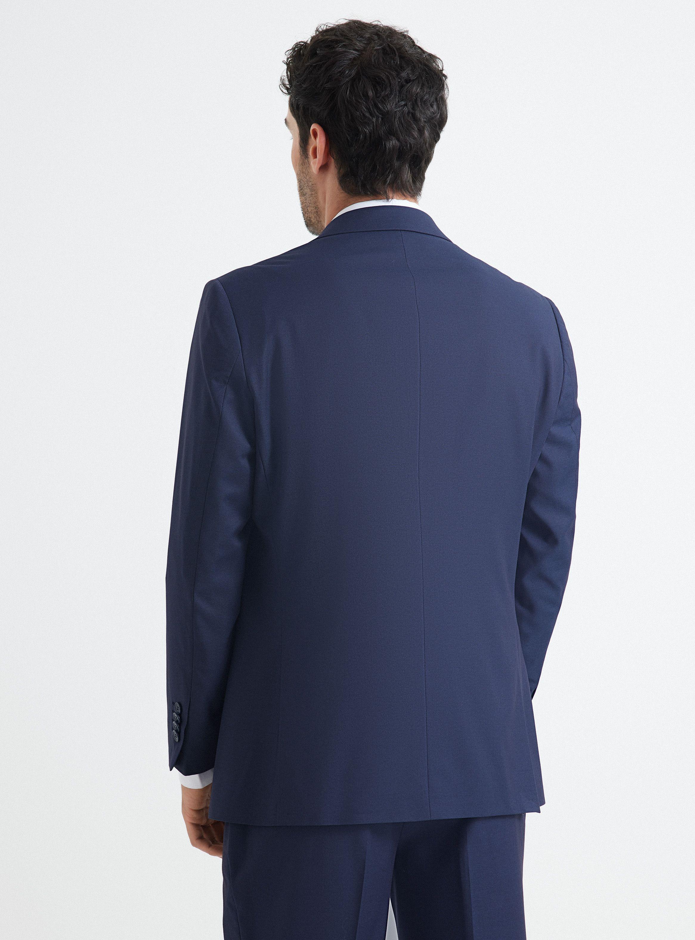 Traje Recto Texturado 4 Regular Fit-1