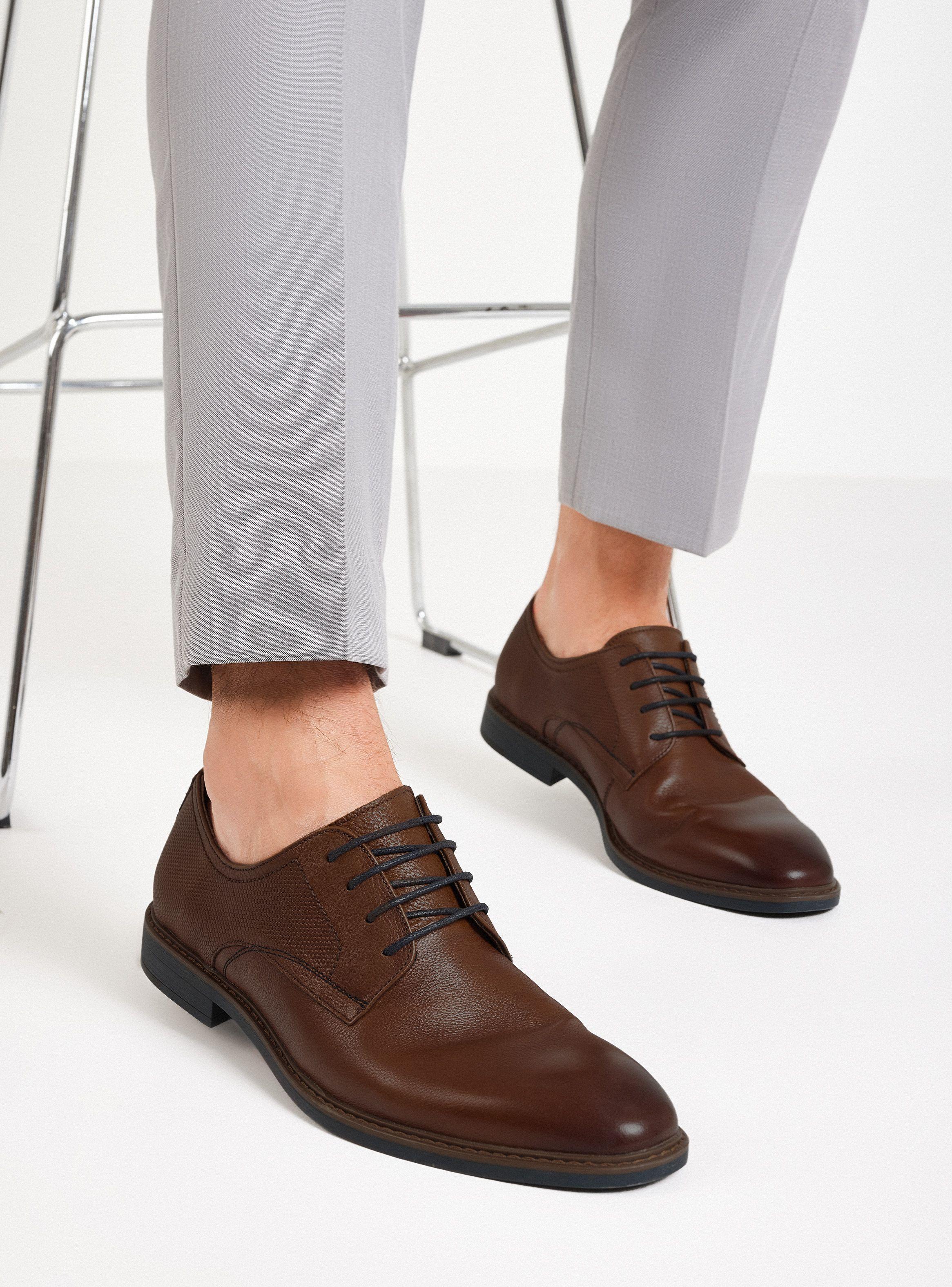 Zapato Vestir Moda Hombre-0