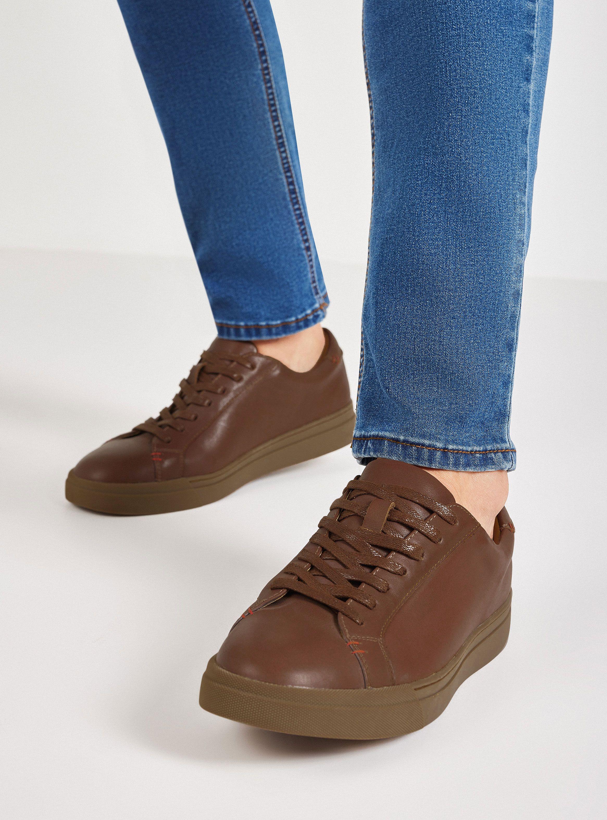 Zapatilla Urbana Casual Cuero Hombre-0