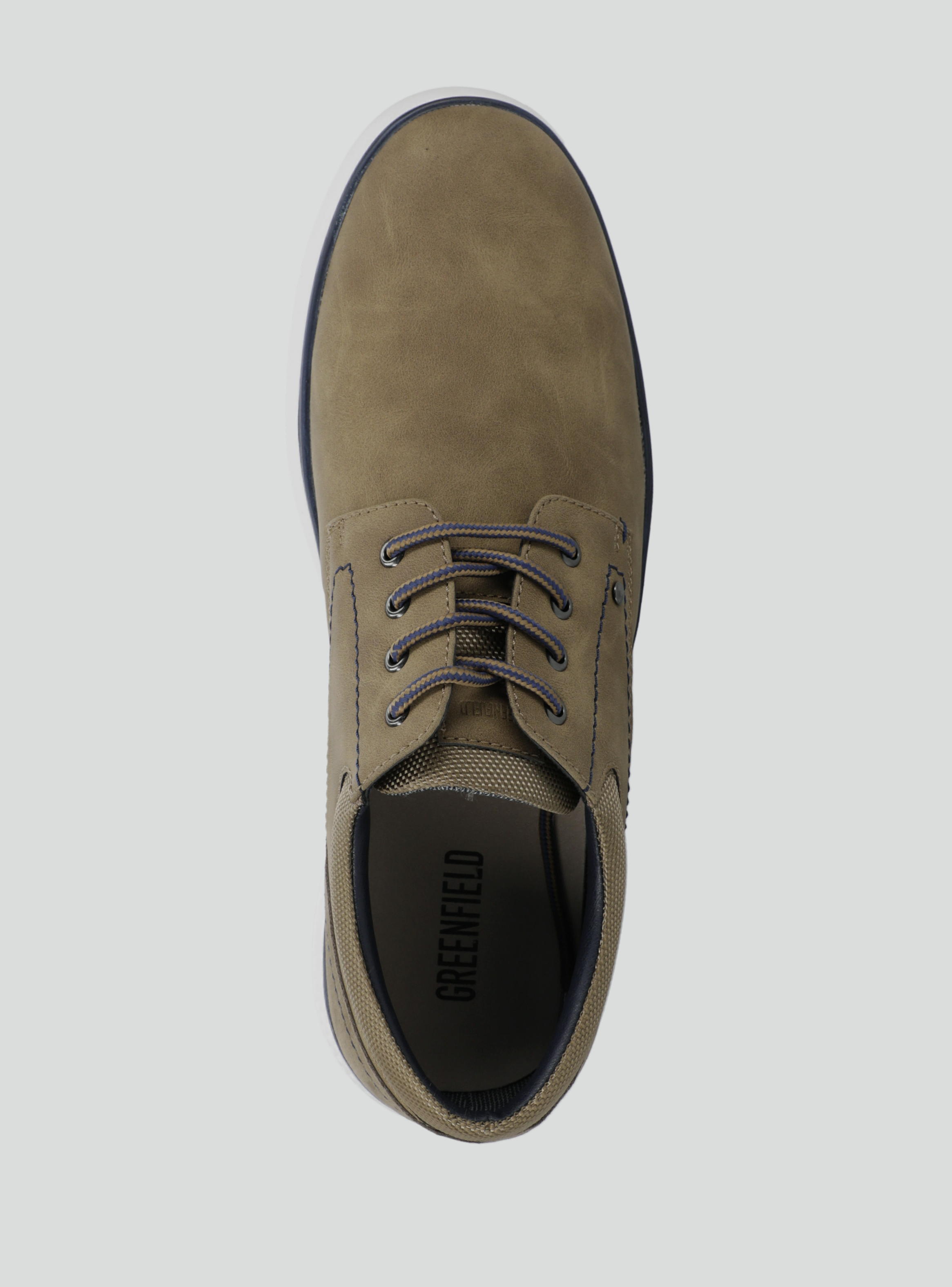 Zapato Casual con Plantilla Cuero Hombre-3