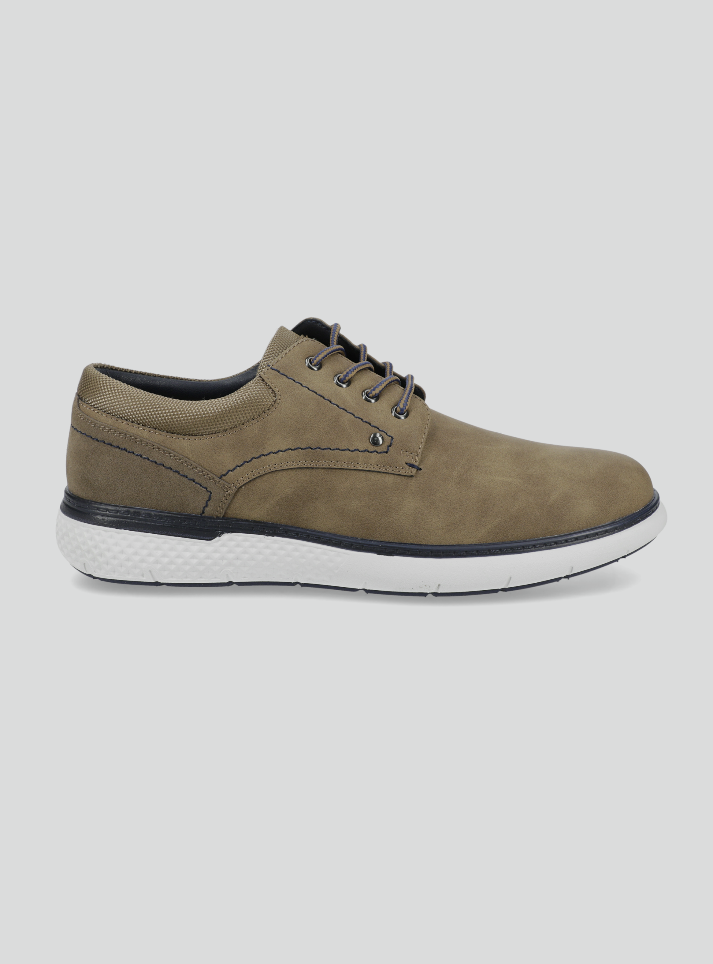 Zapato Casual con Plantilla Cuero Hombre-1
