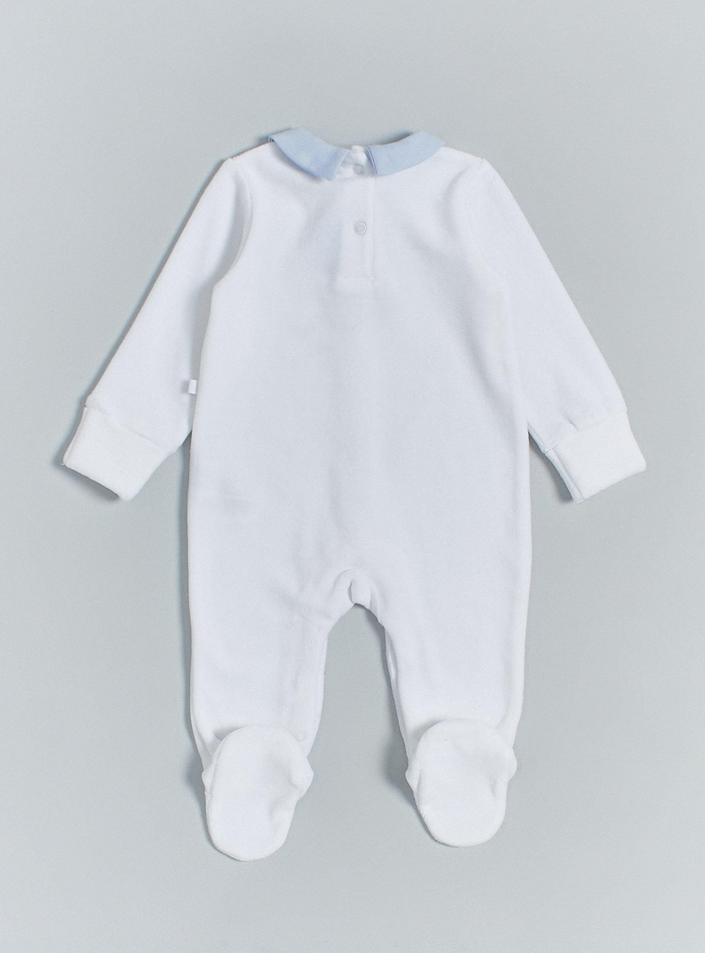 Osito De Terciopelo Con Cuello Camisero-1