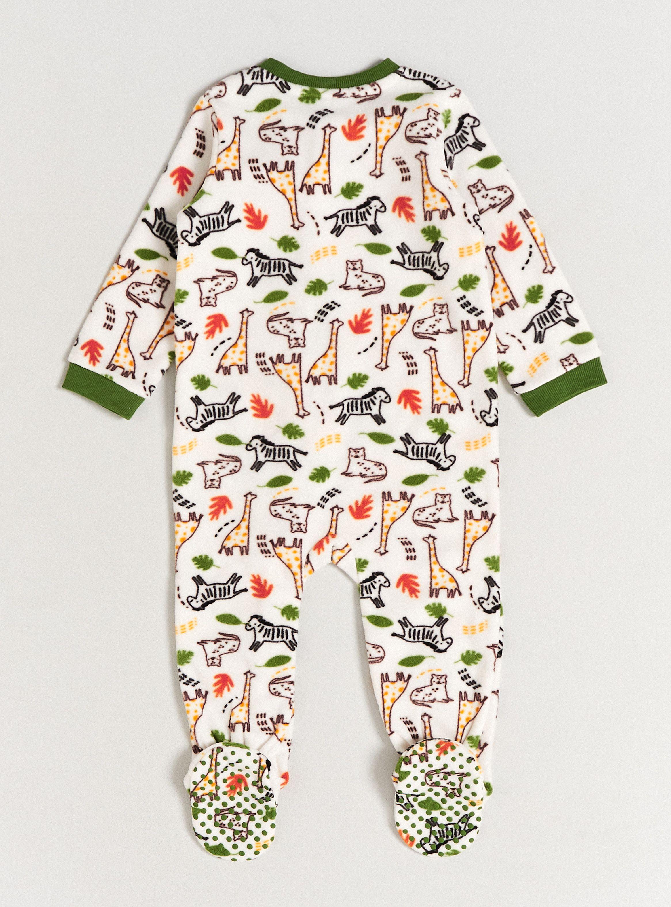Pijamas De Polar Estampado-1