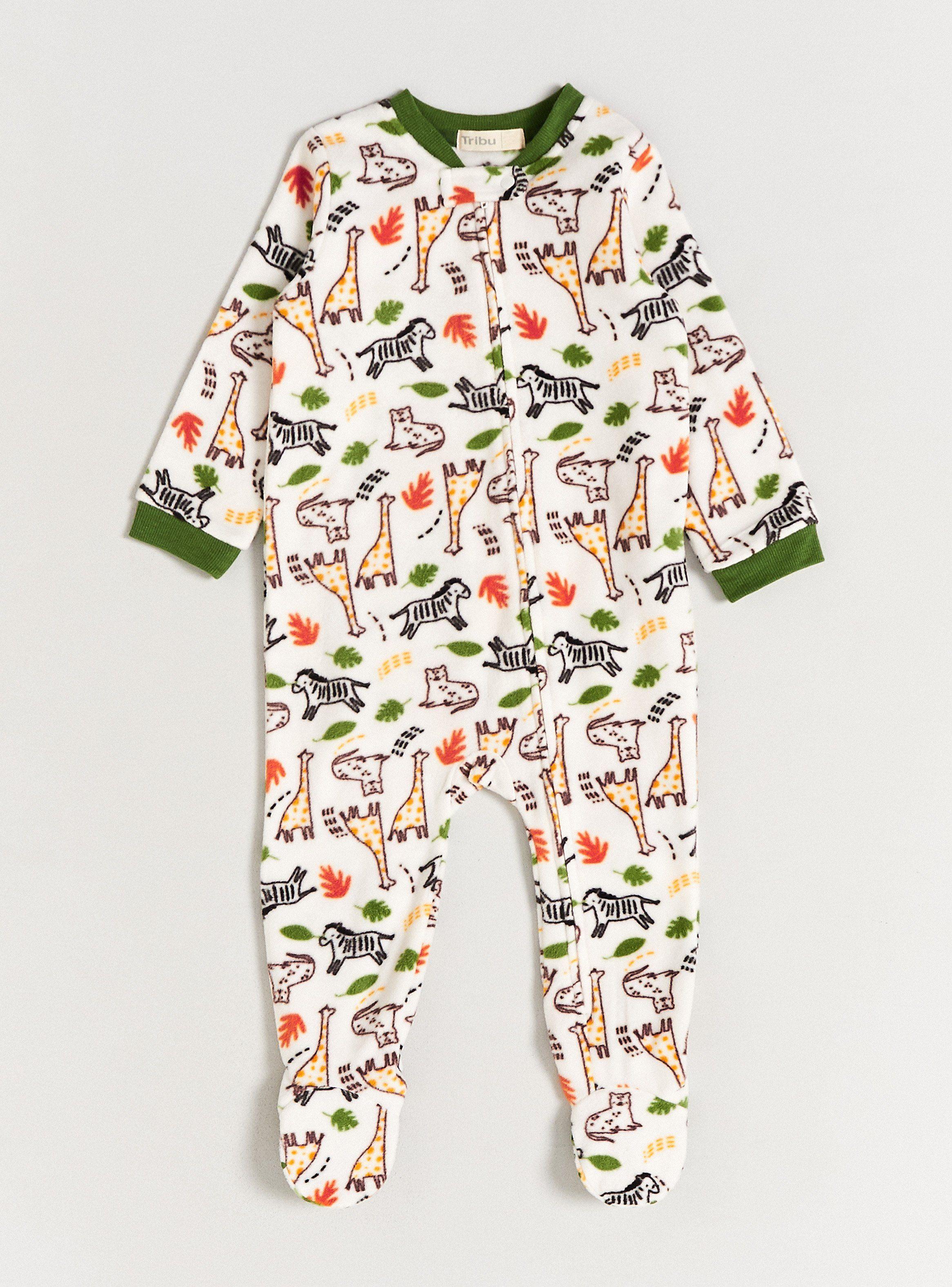 Pijamas De Polar Estampado-0