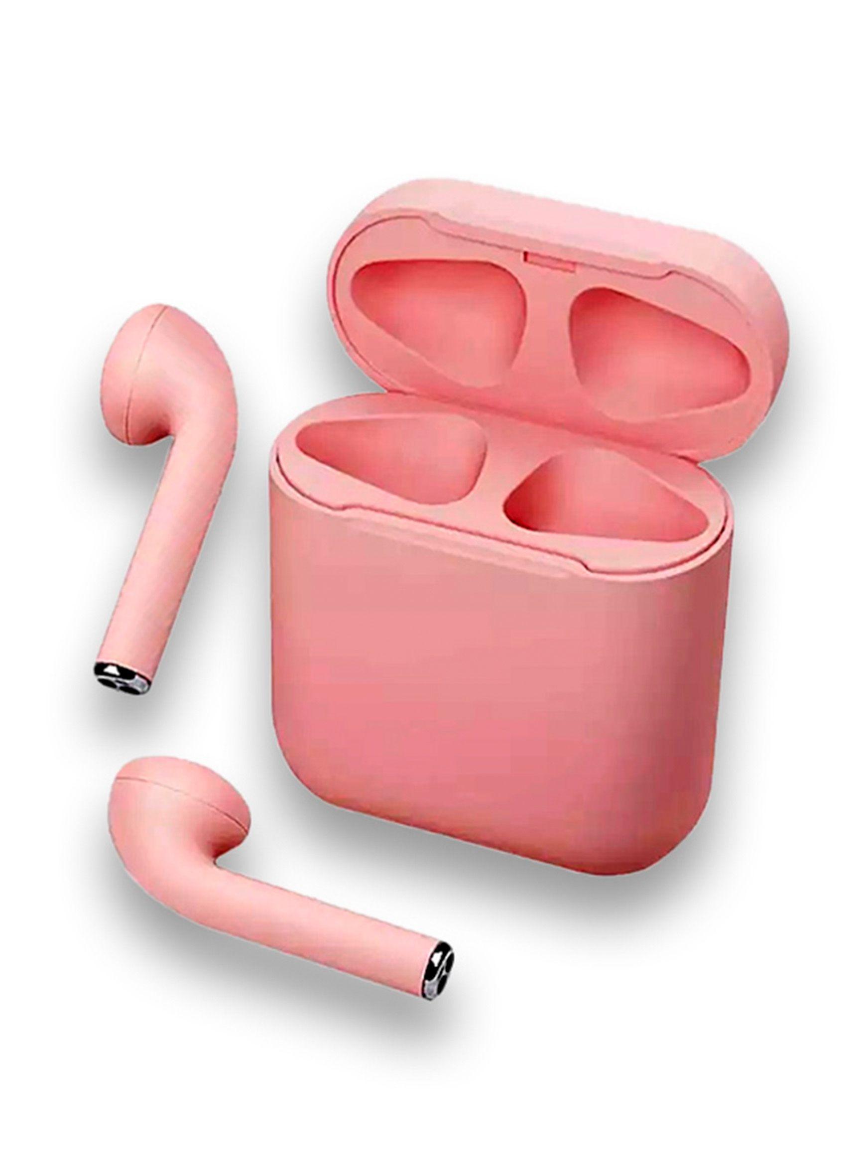 Audífonos Upup Bluetooth Inpods 12 Rosado-1