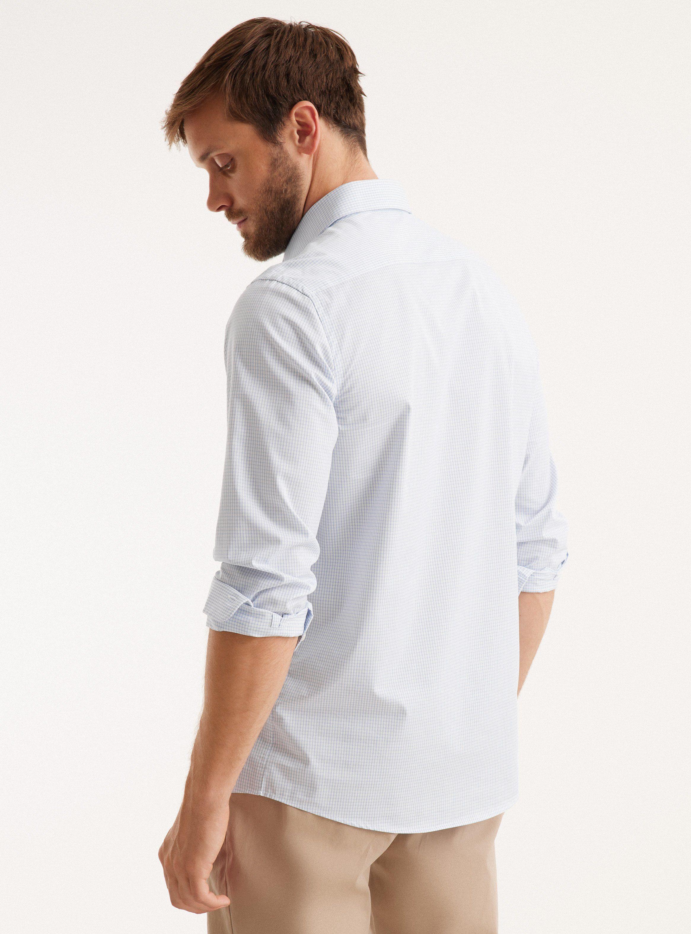Camisa de Vestir Performance Cuadros-1